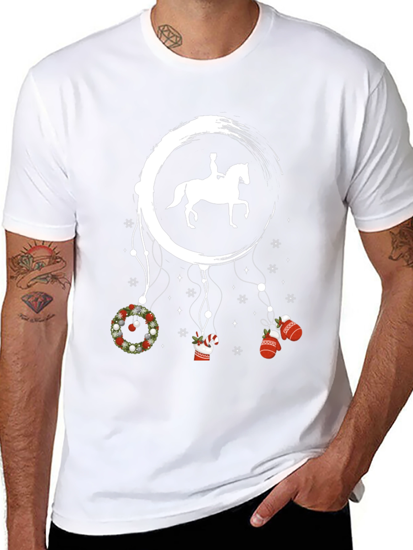 Equestrian Christmas T-Shirt