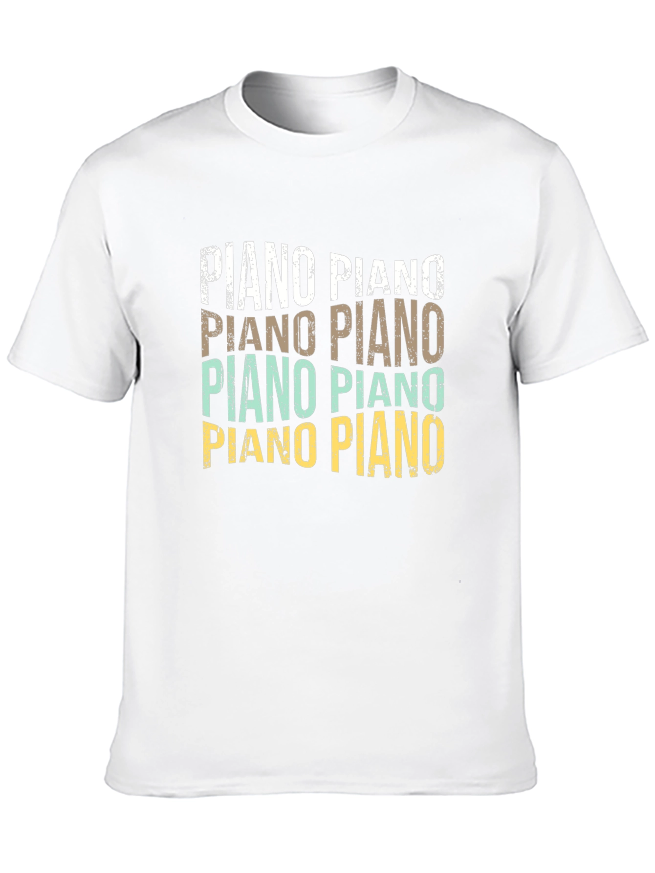 Piano Retro Style T-Shirt