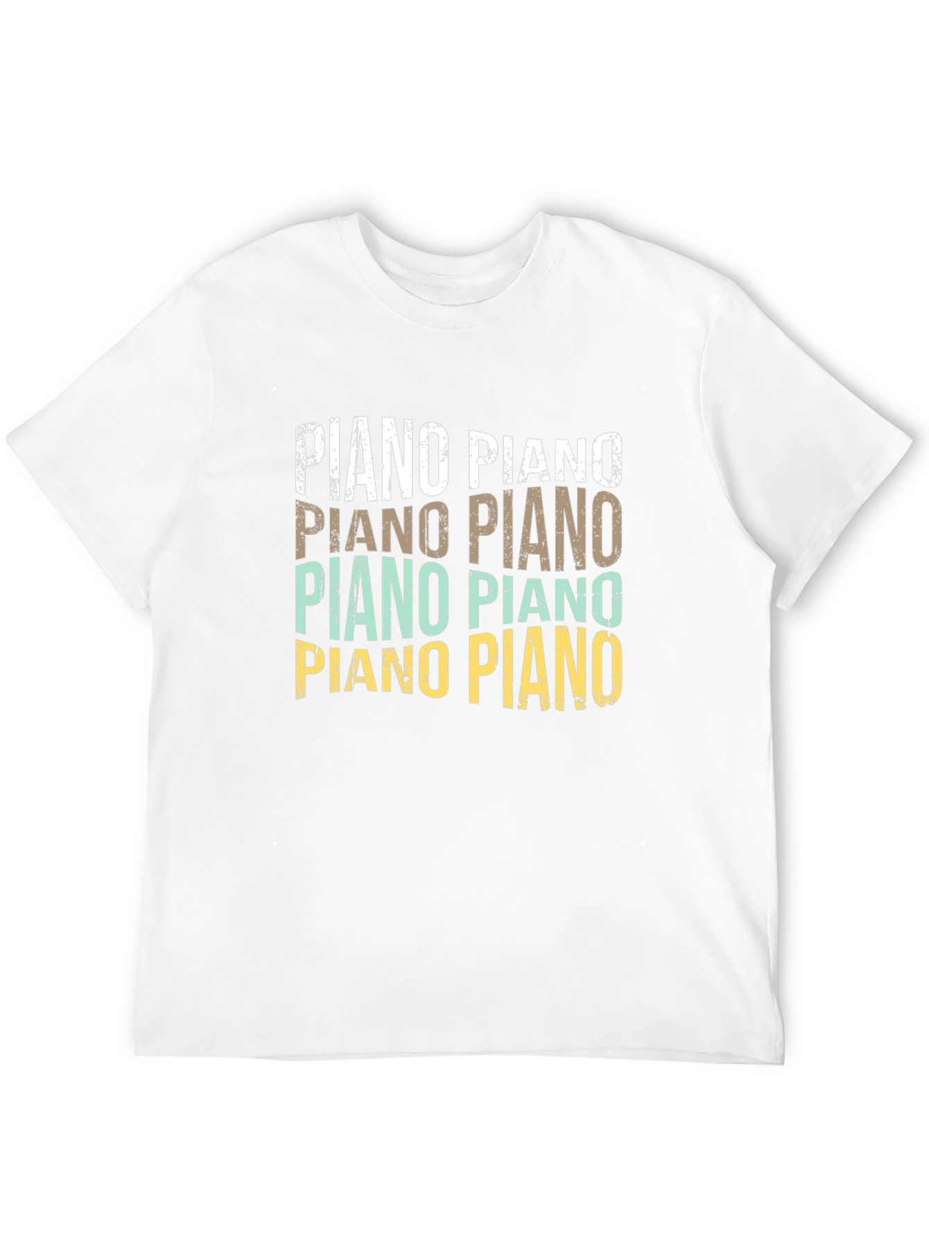Piano Retro Style T-Shirt