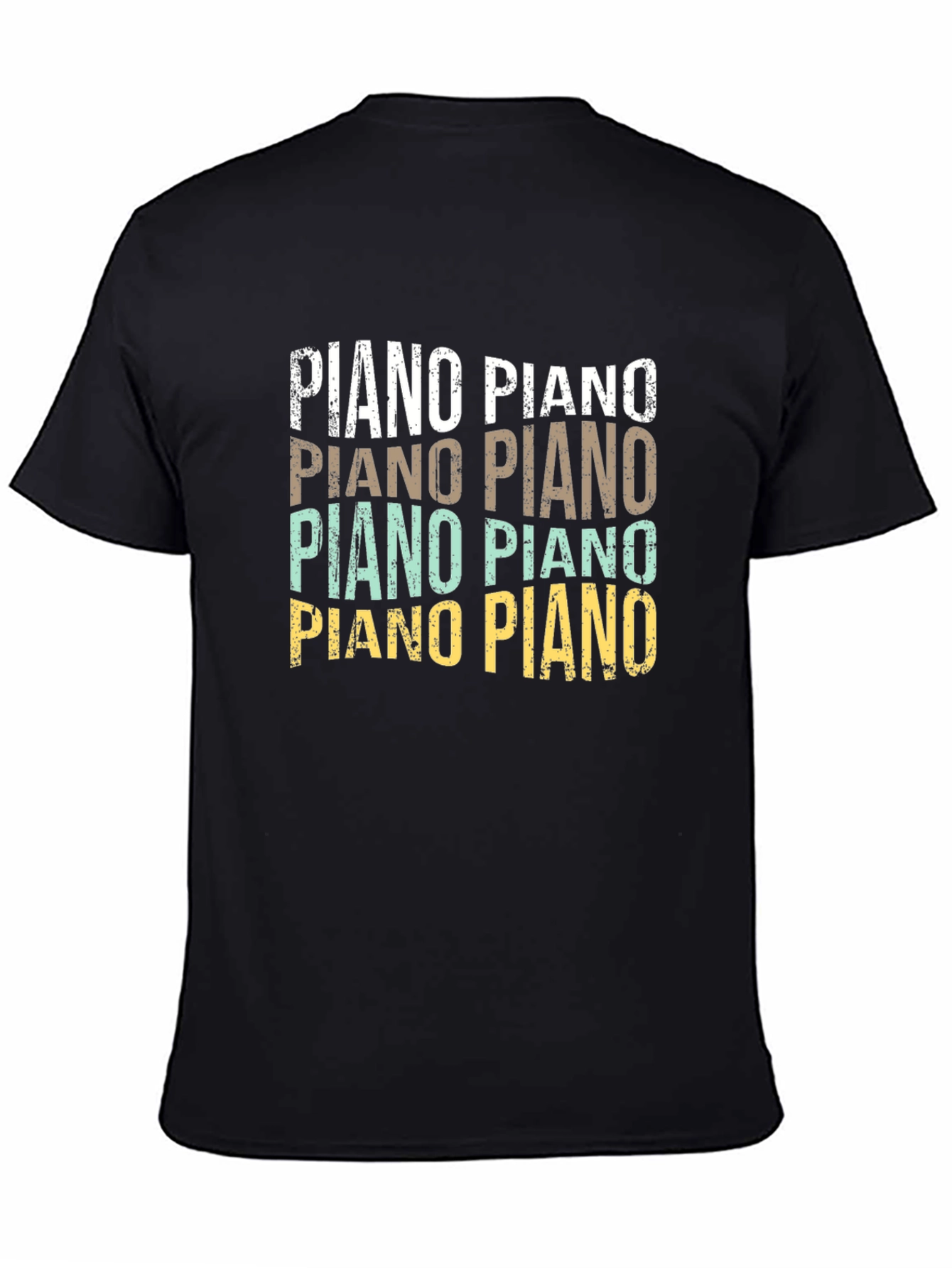 Piano Retro Style T-Shirt
