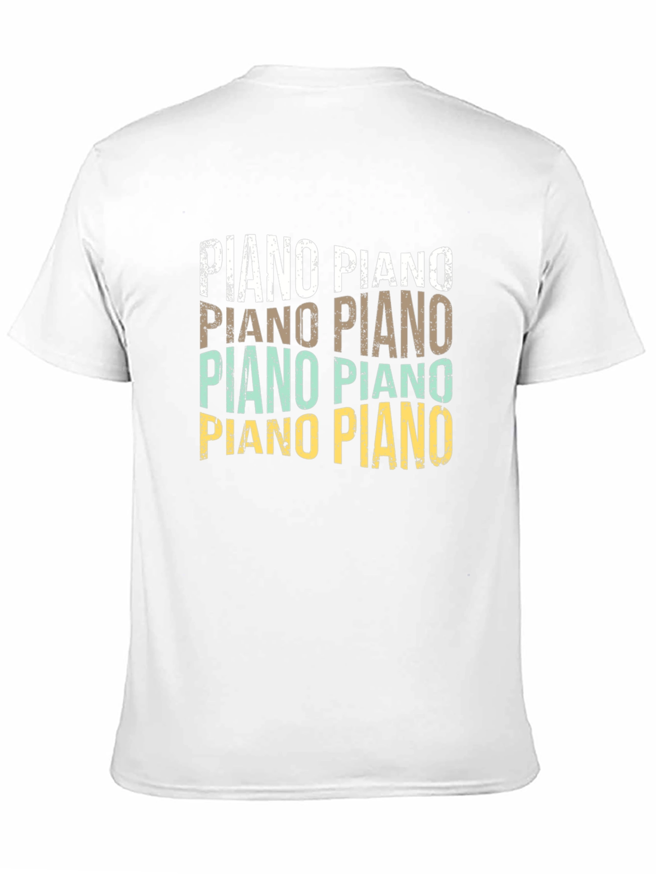 Piano Retro Style T-Shirt