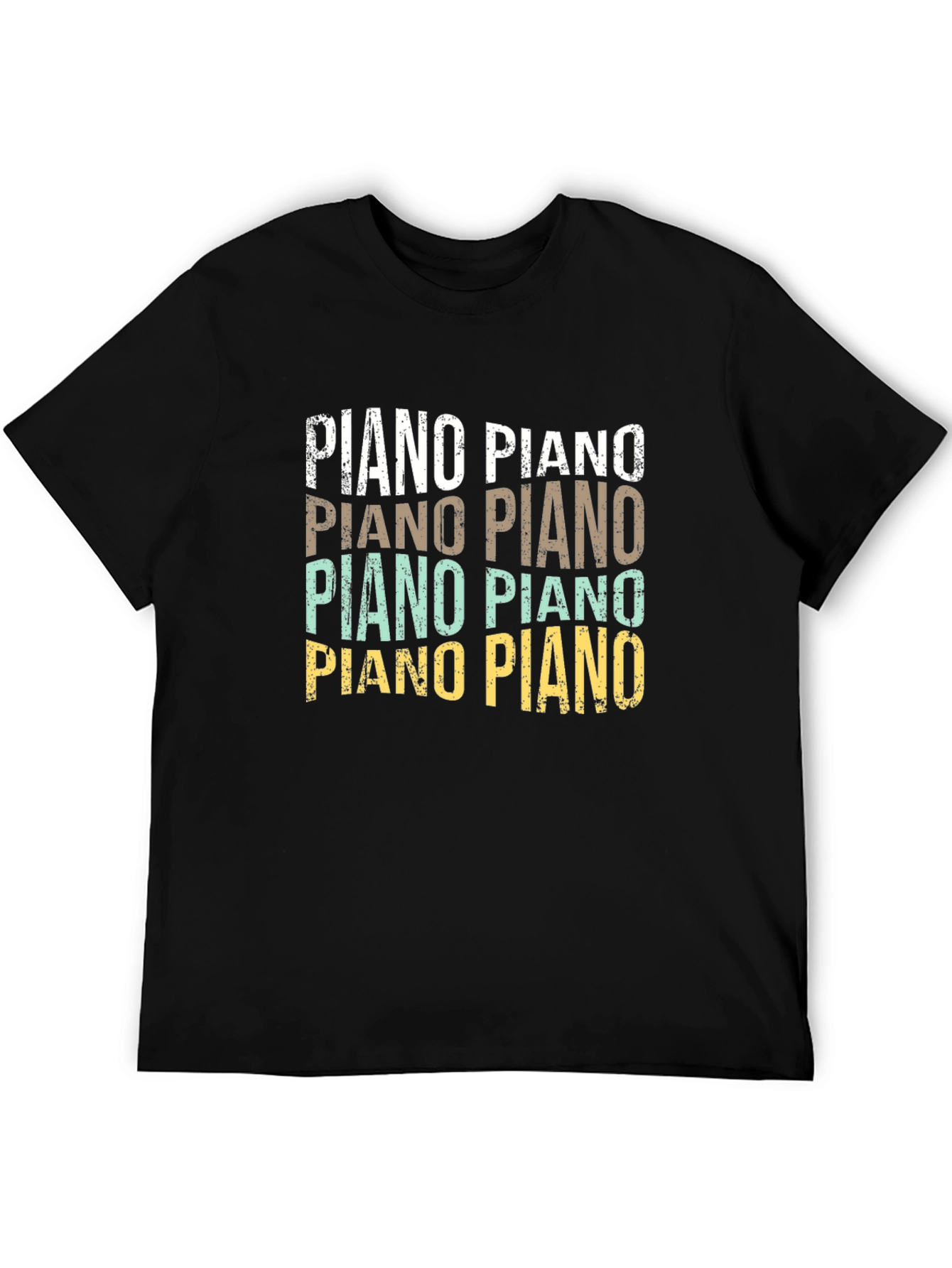 Piano Retro Style T-Shirt