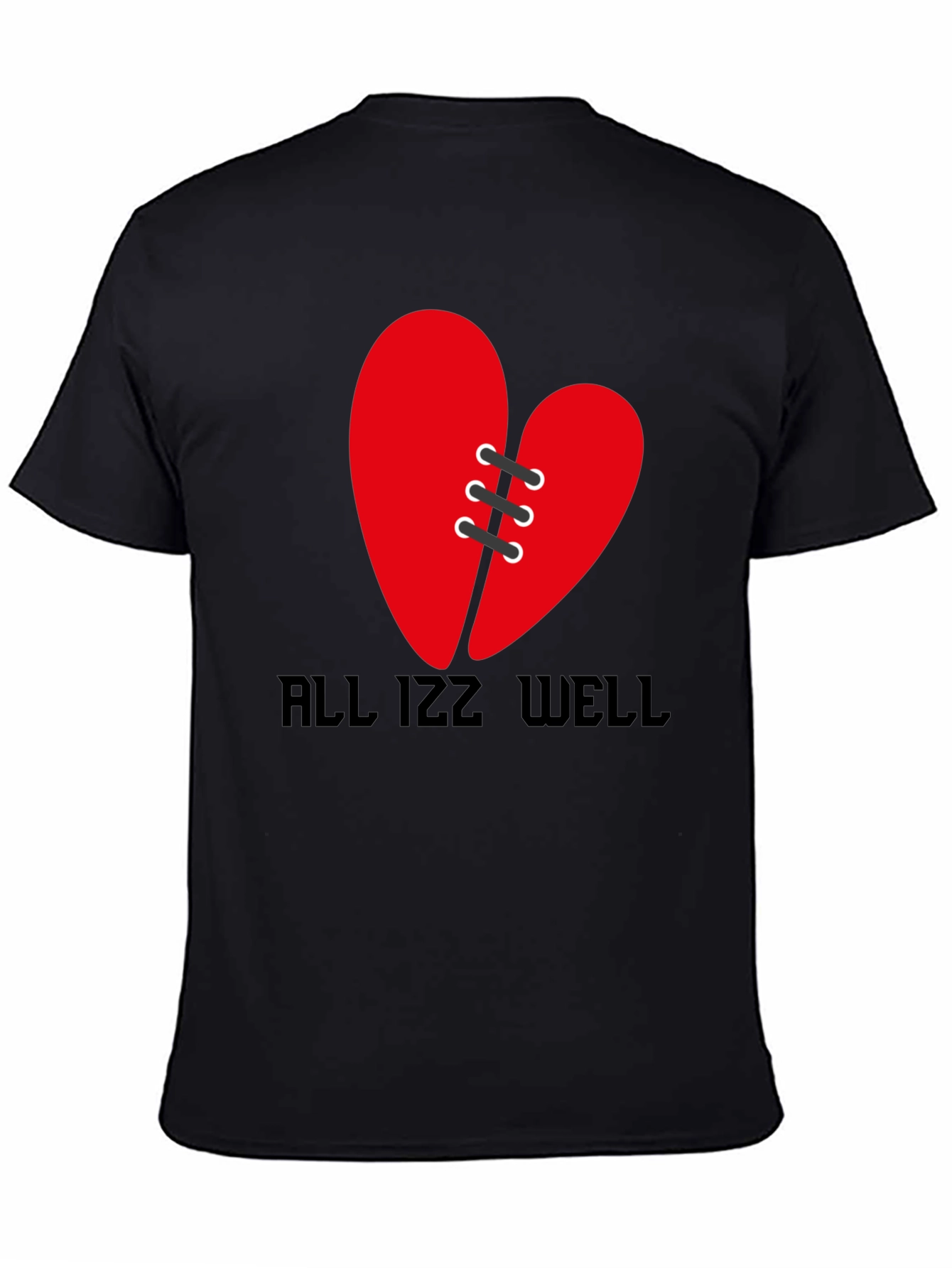 Mended Heart Graphic Tee - All Izz Well Shirt