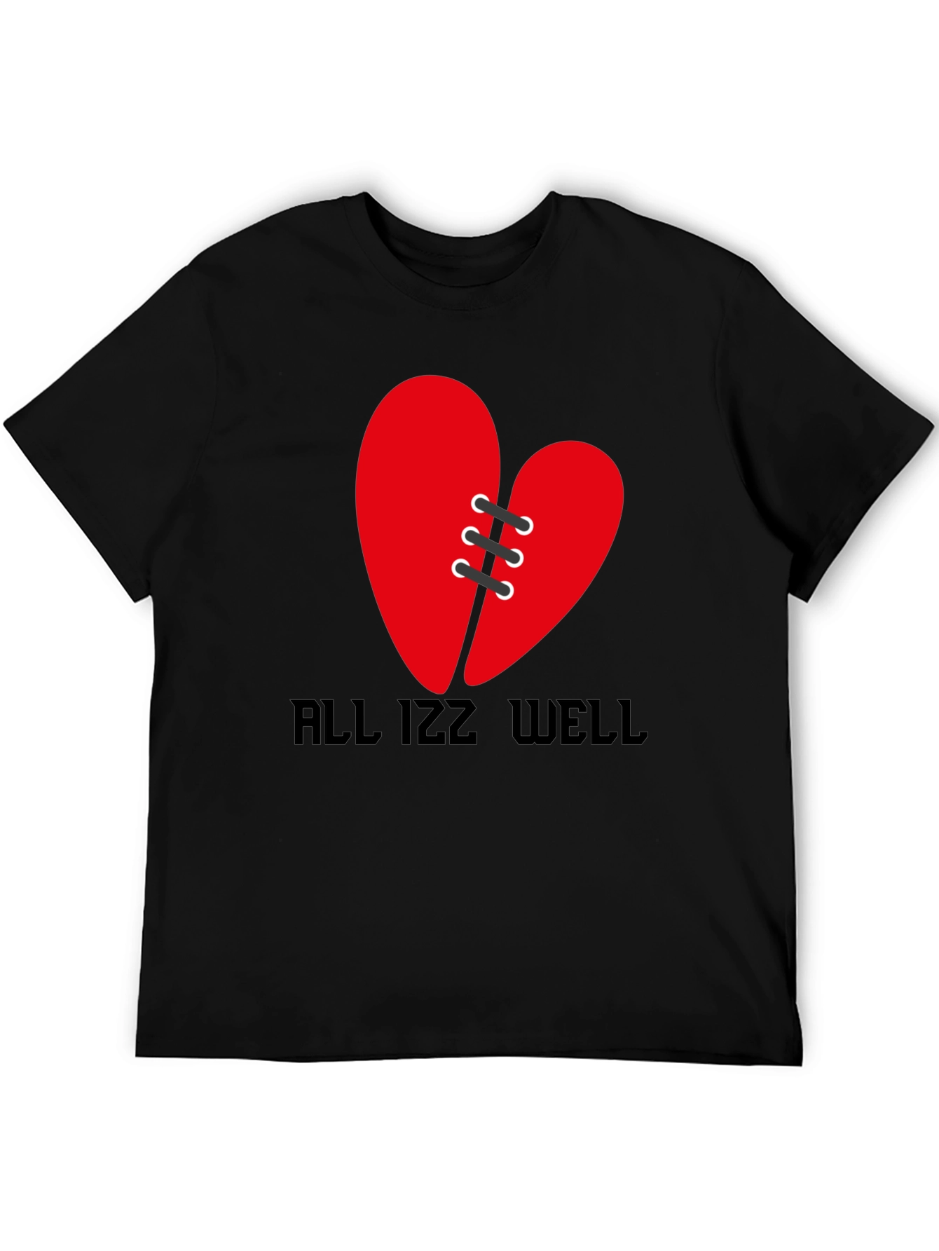 Mended Heart Graphic Tee - All Izz Well Shirt