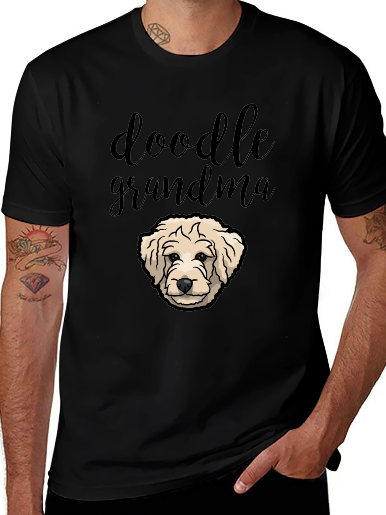 Doodle Grandma T-Shirt | Cute Dog Lover Tee