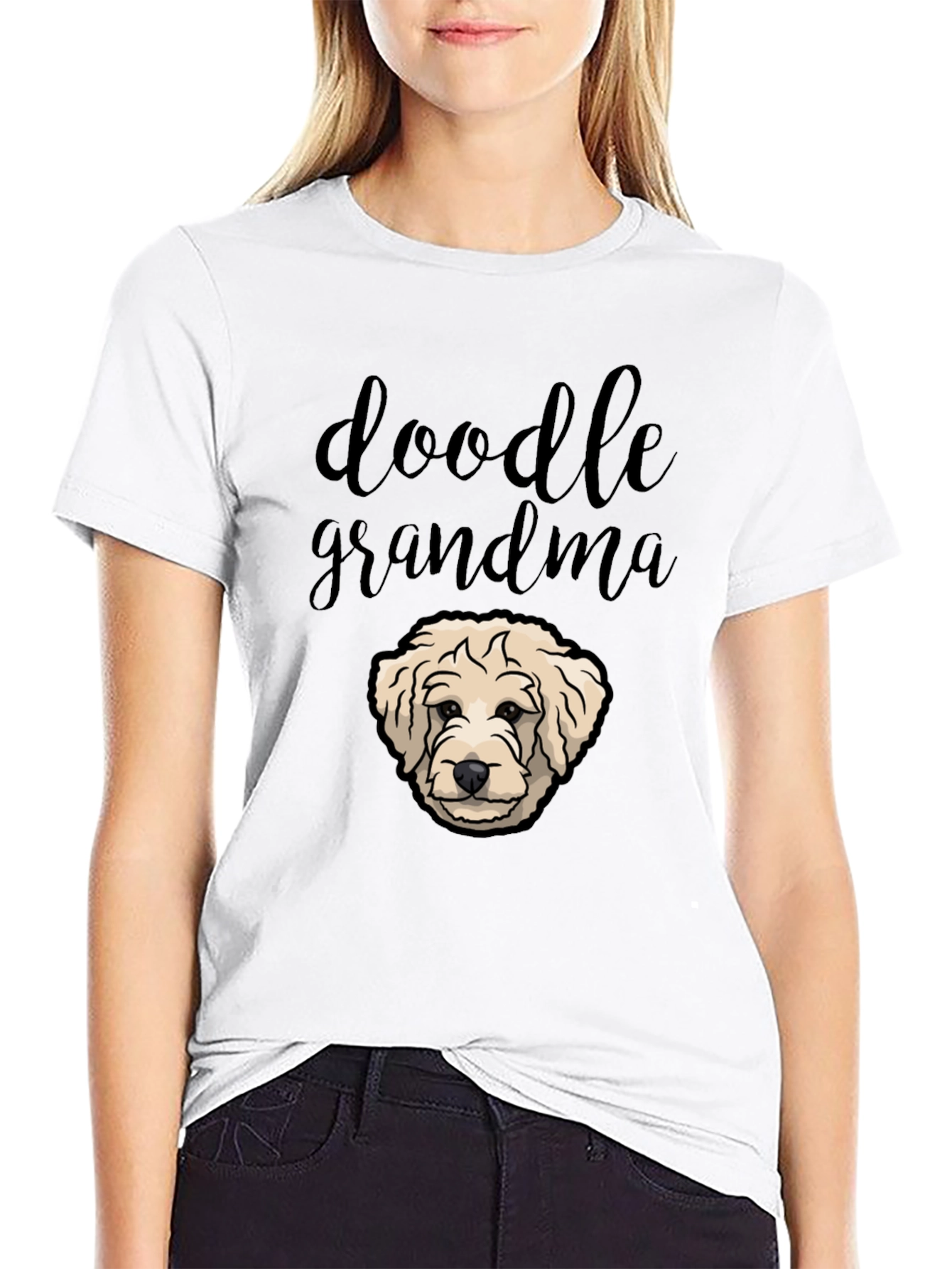 Doodle Grandma T-Shirt | Cute Dog Lover Tee