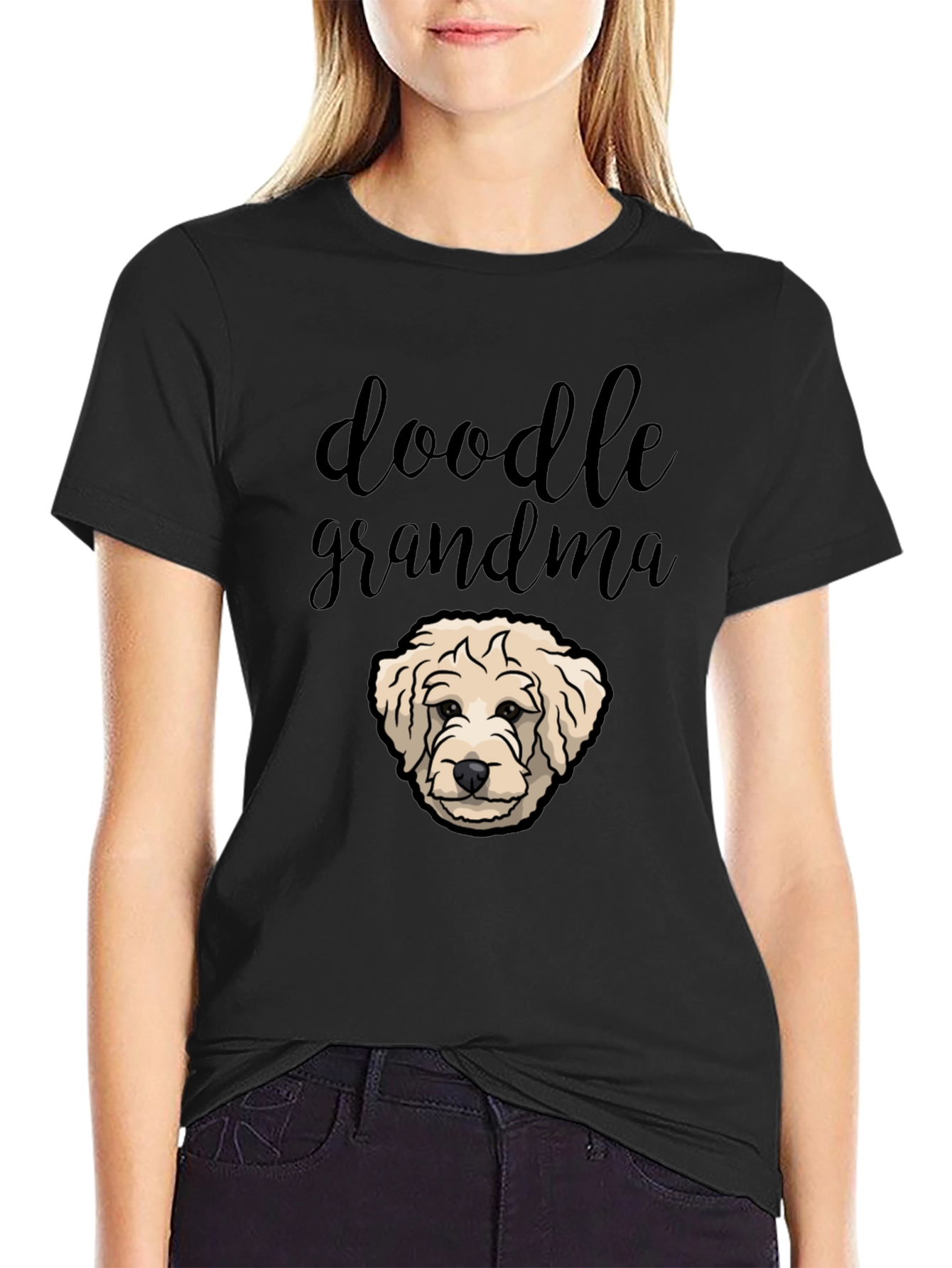 Doodle Grandma T-Shirt | Cute Dog Lover Tee