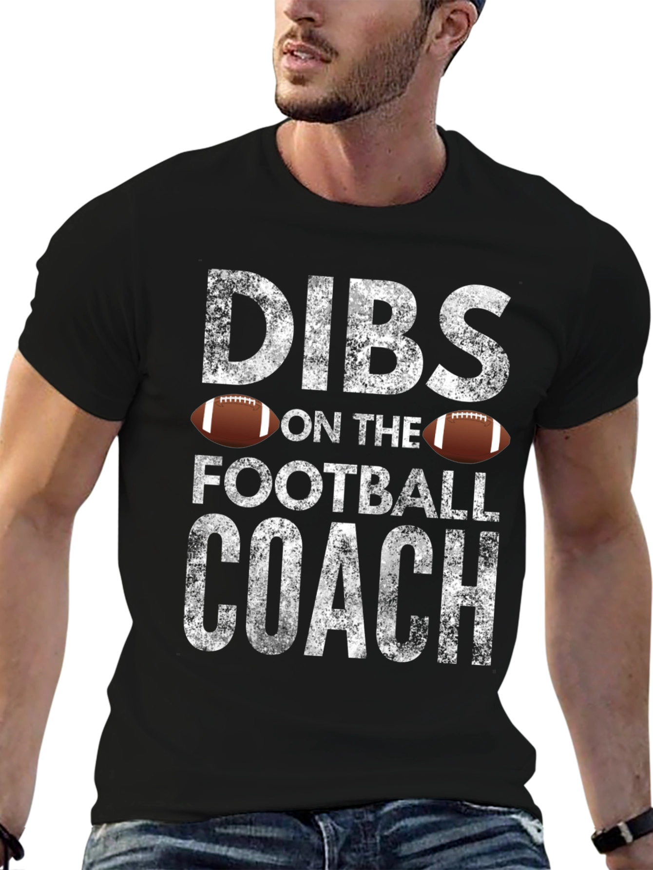 Dibs on The Football Coach Graphic Tee