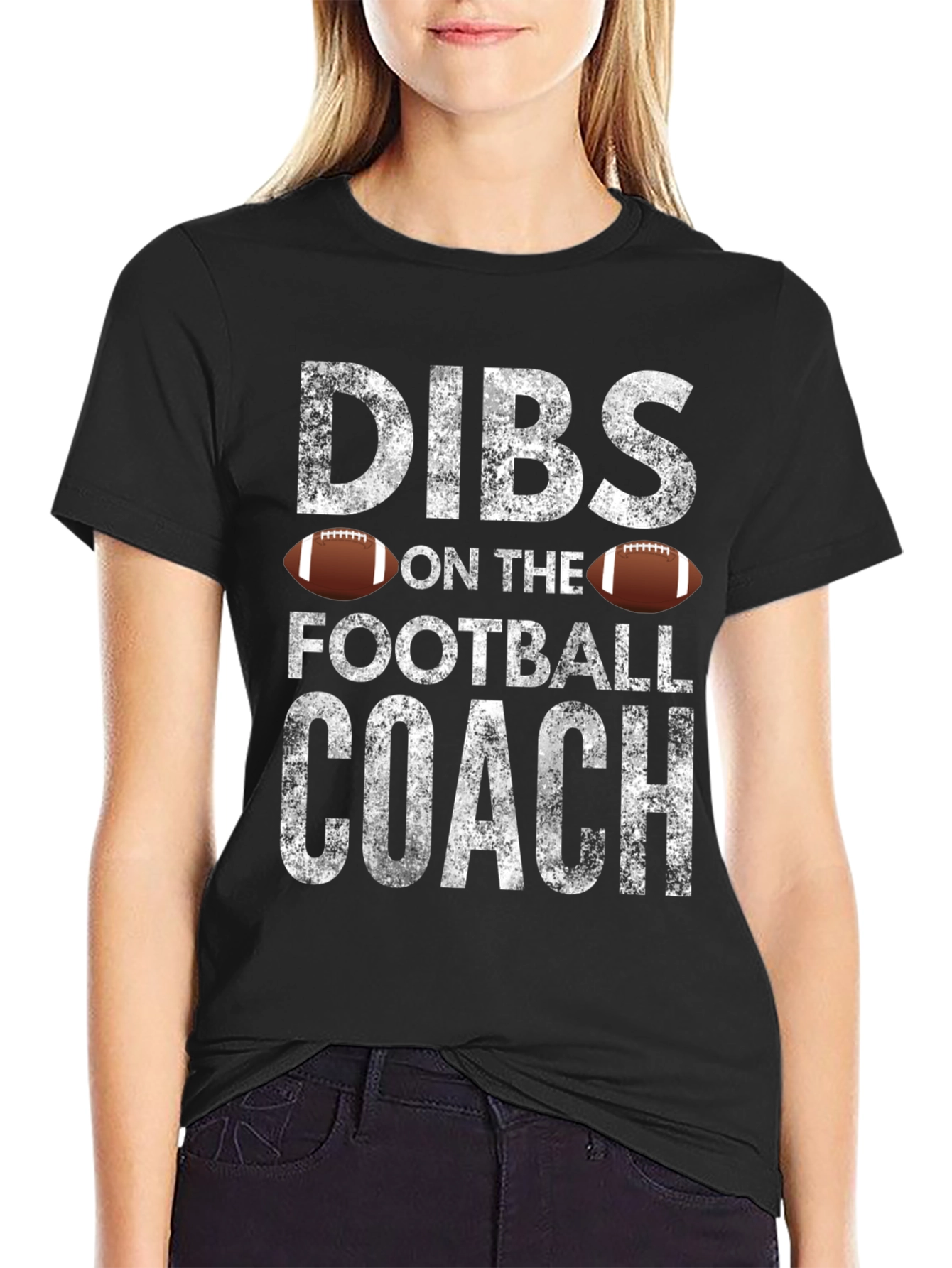 Dibs on The Football Coach Graphic Tee