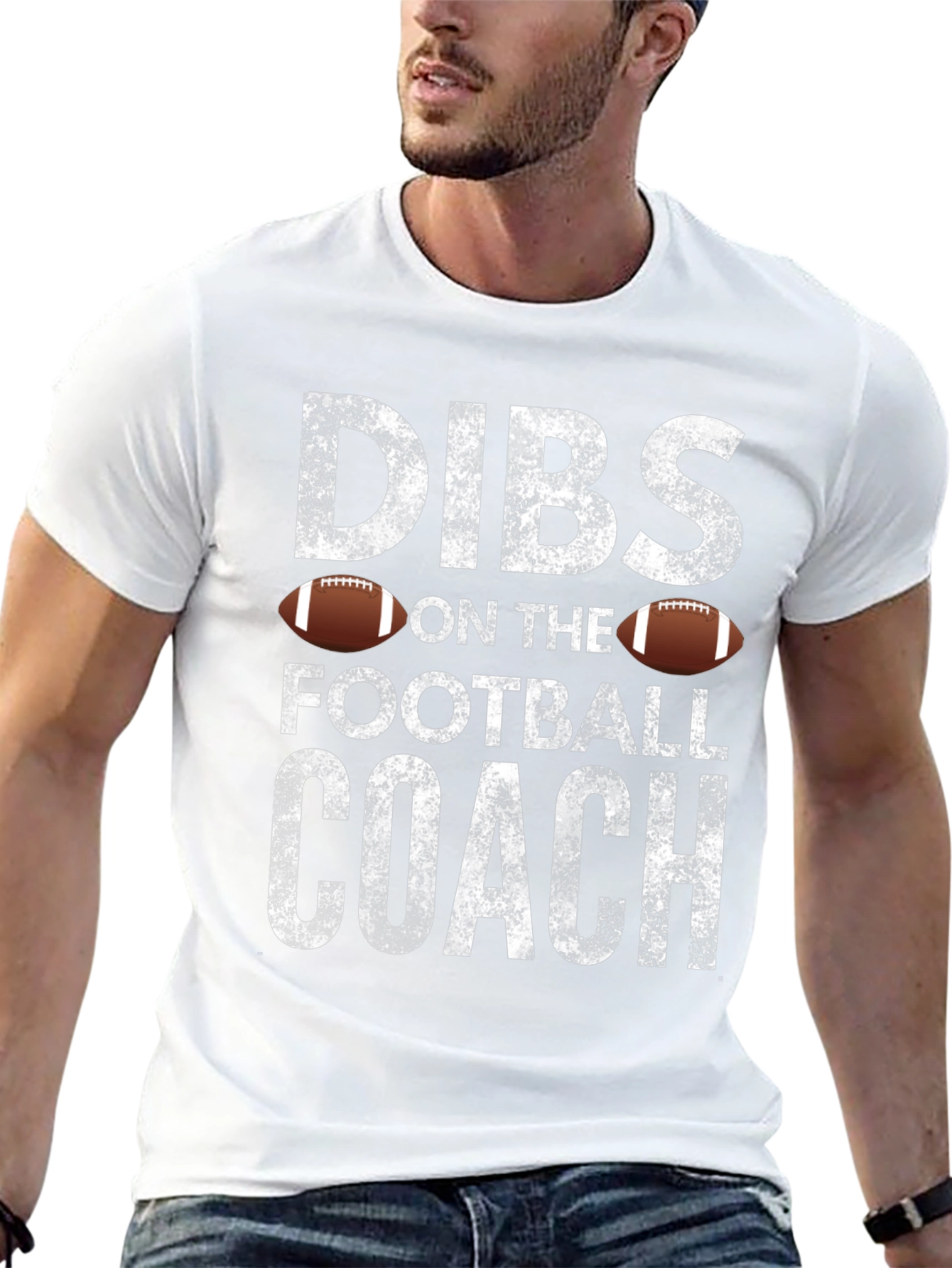Dibs on The Football Coach Graphic Tee
