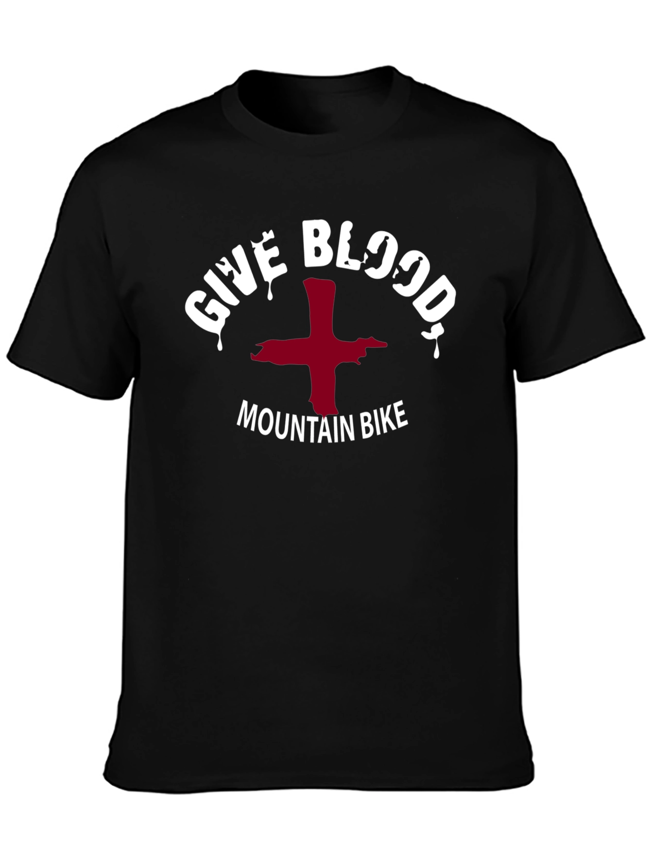 Give Blood Mountain Bike T-Shirt