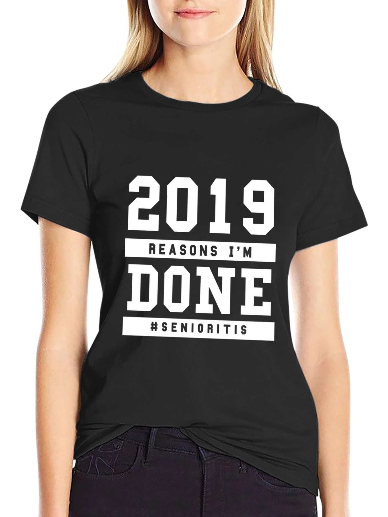 Senioritis 2019 Graphic T-Shirt