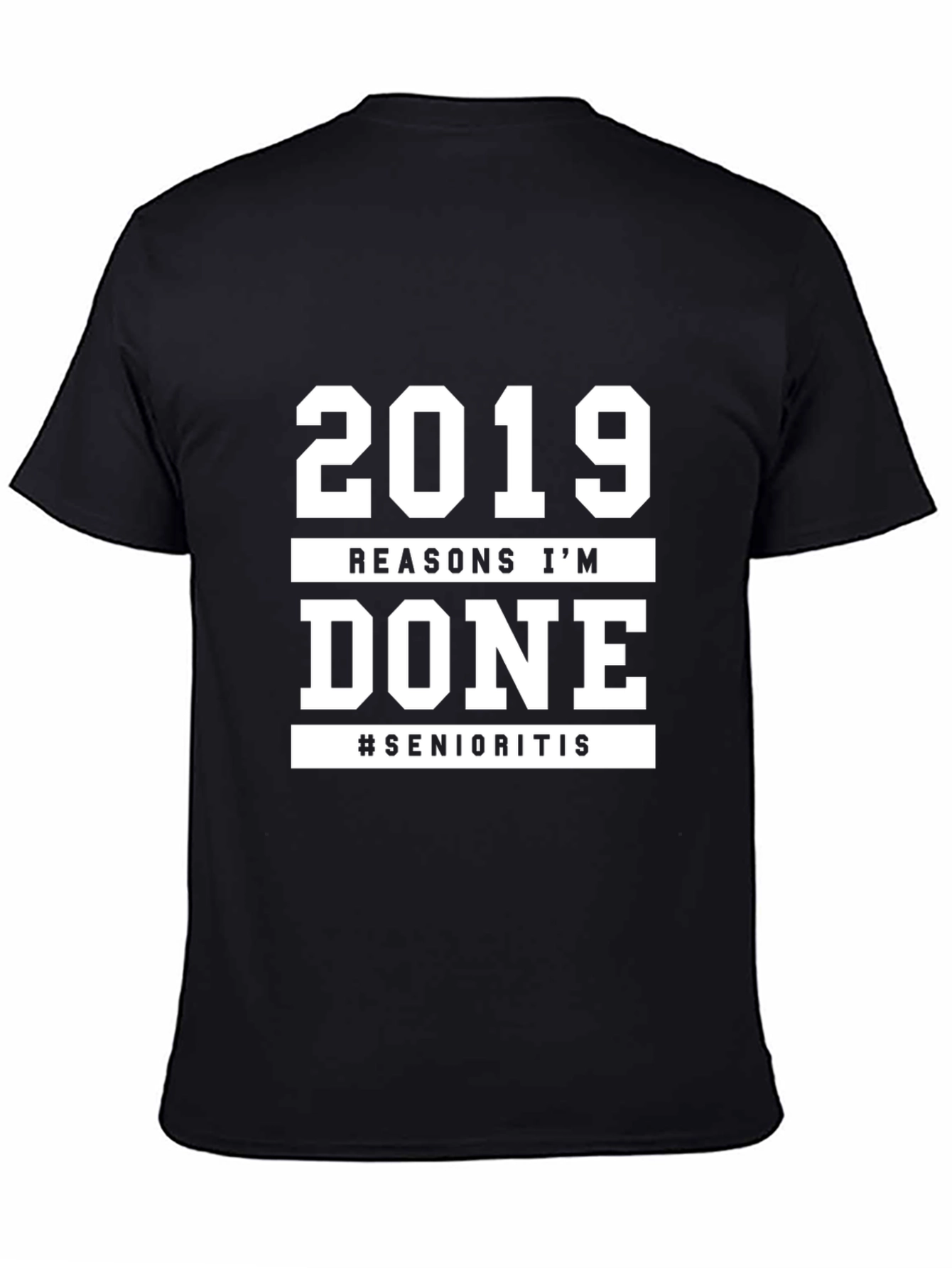 Senioritis 2019 Graphic T-Shirt