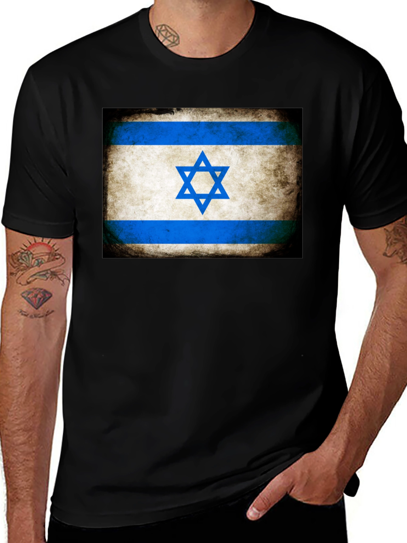 Israel Flag T-Shirt - Patriotic Pride