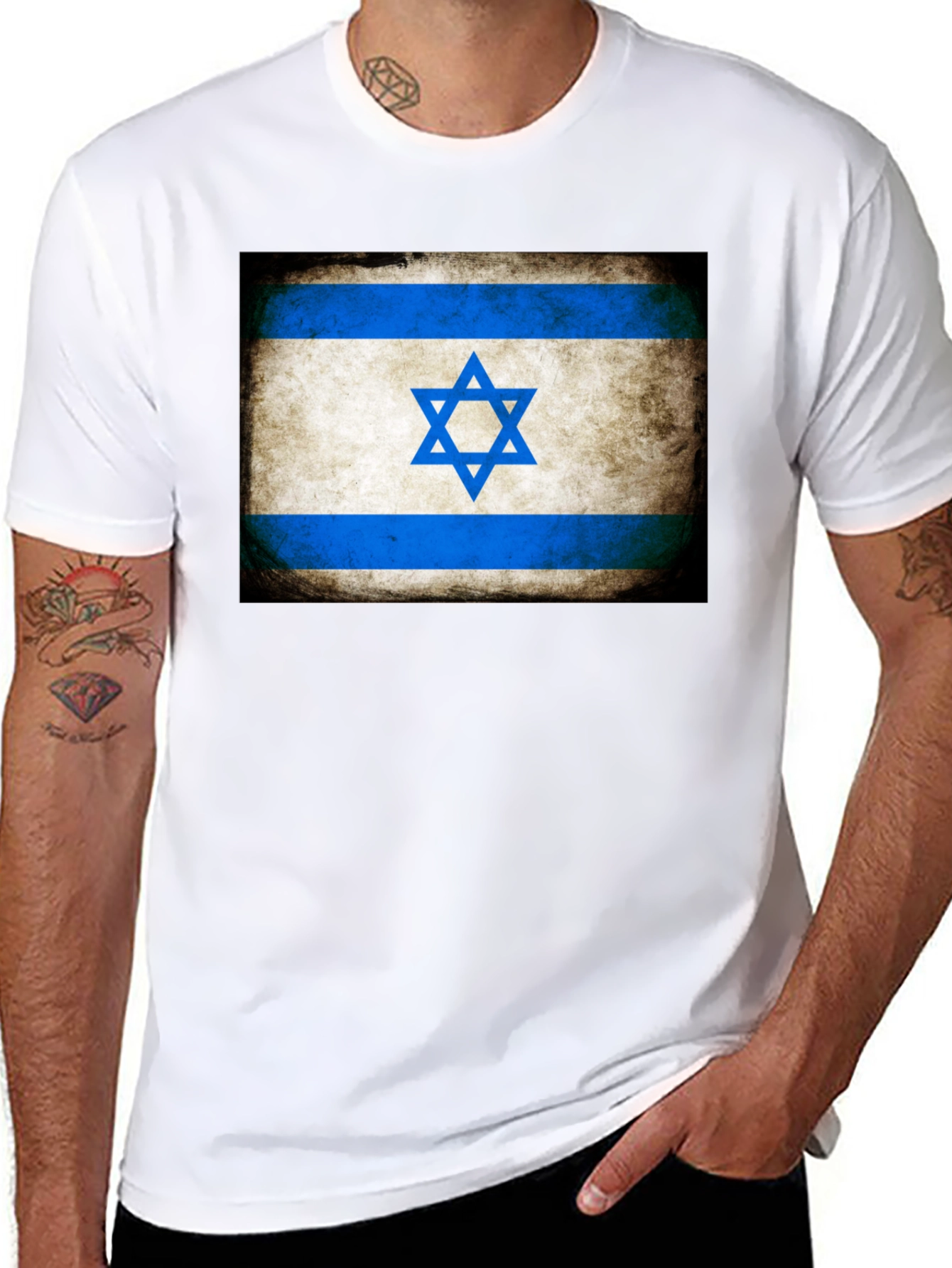 Israel Flag T-Shirt - Patriotic Pride