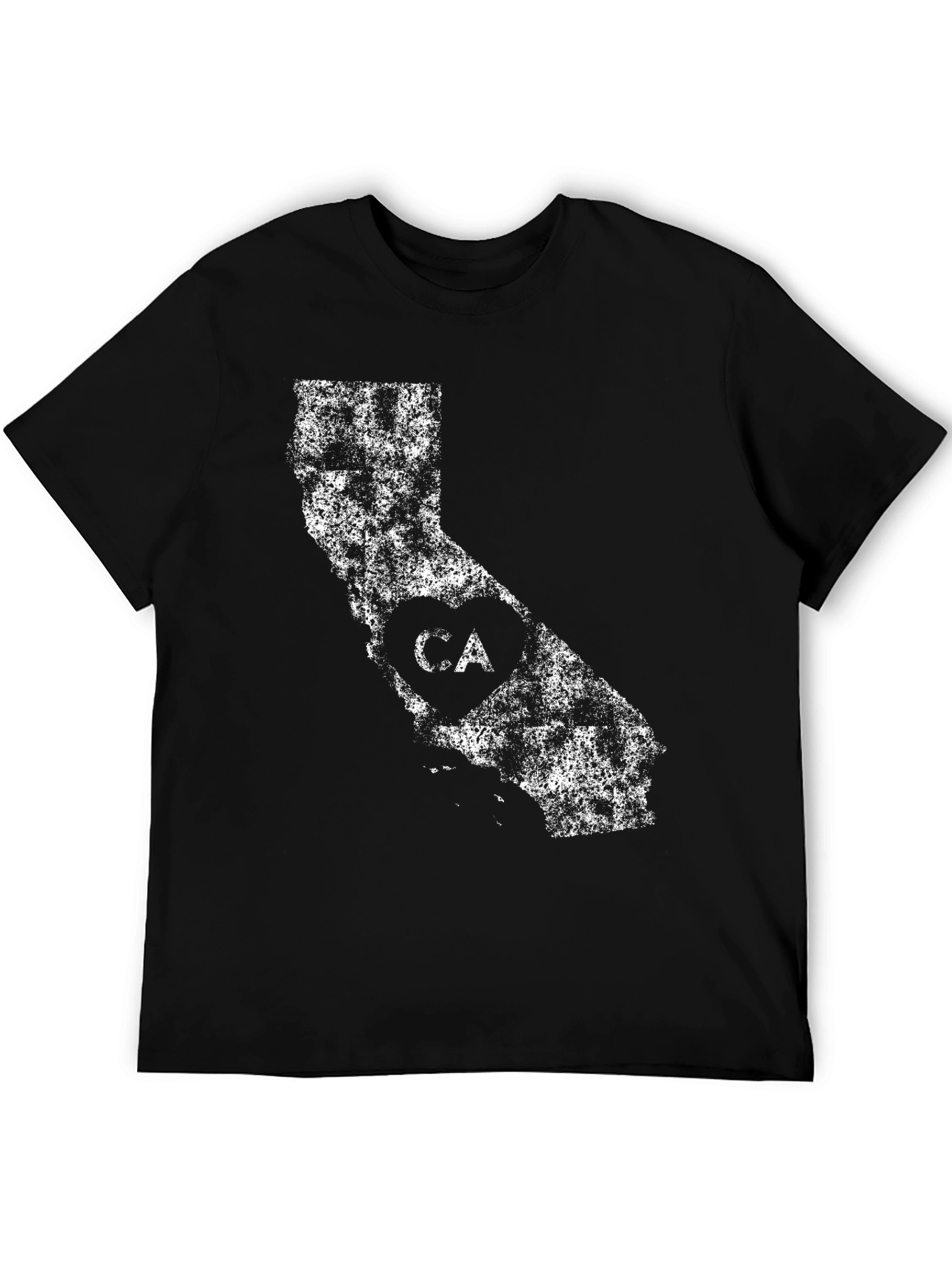 California State Distressed Graphic T-Shirt