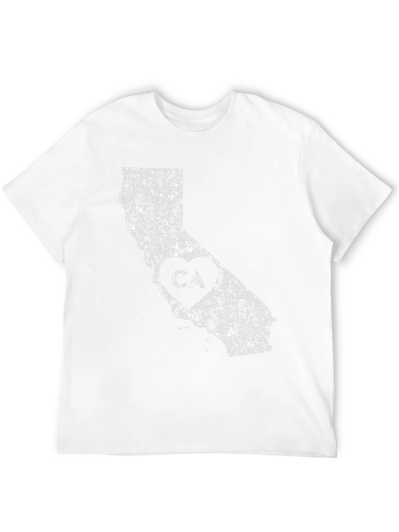 California State Distressed Graphic T-Shirt