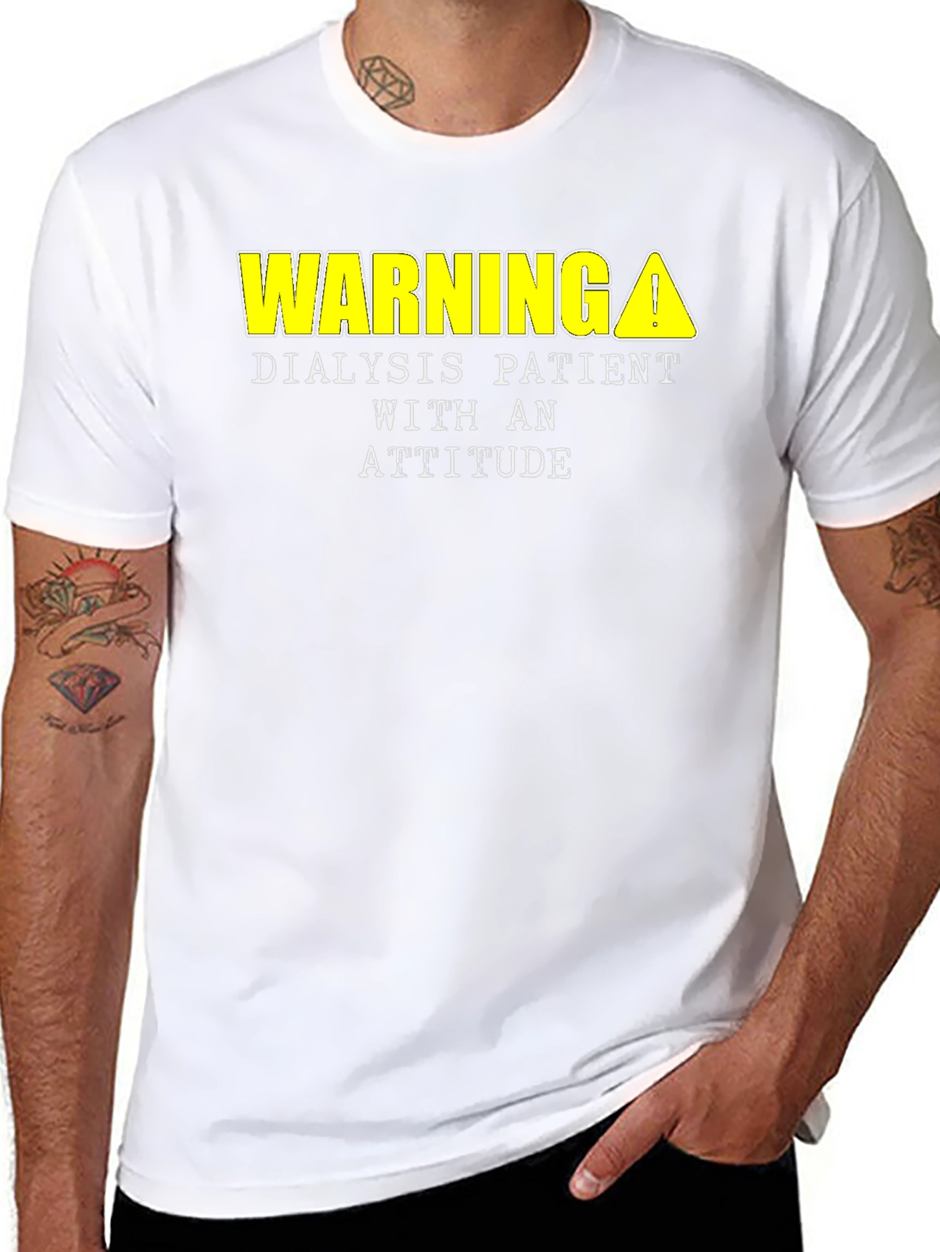 Warning Dialysis Patient Attitude T-Shirt