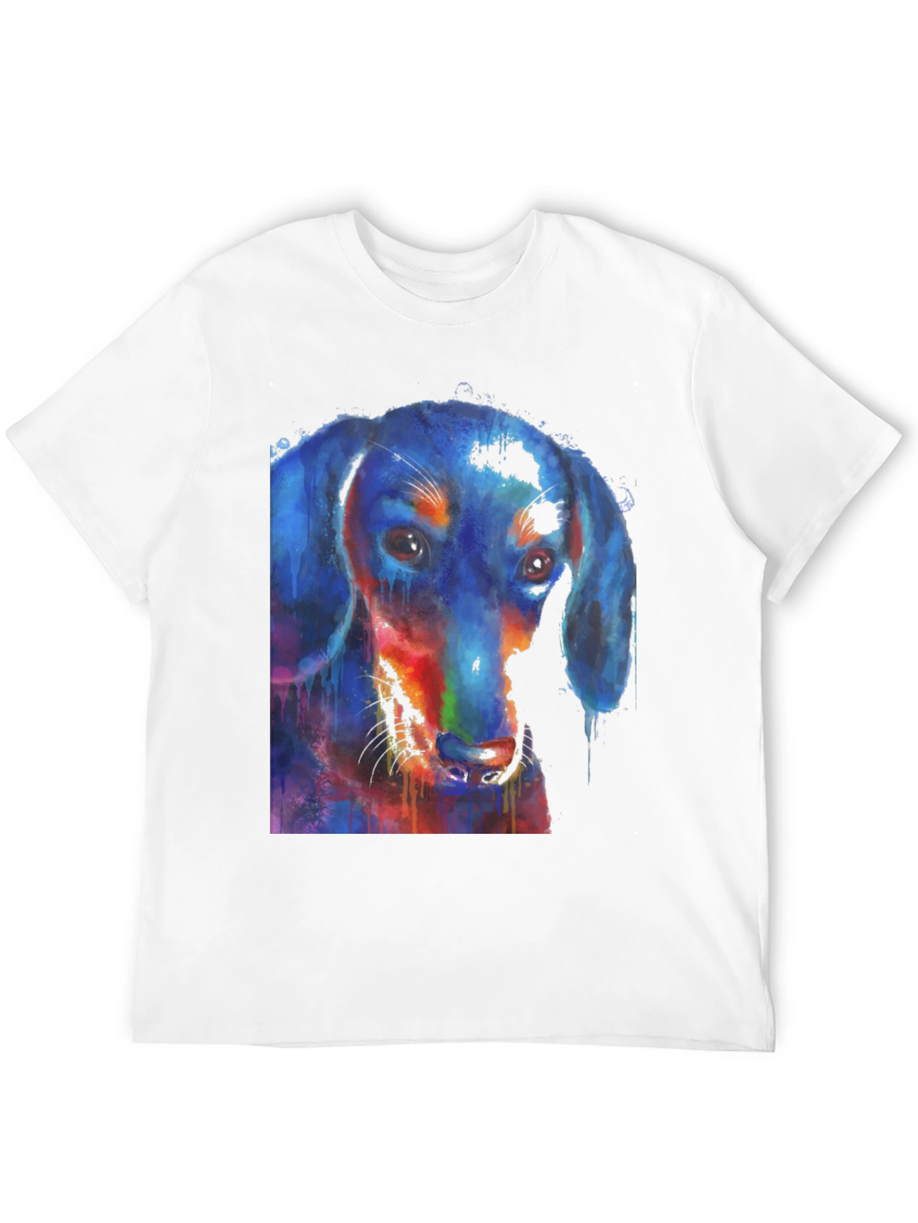 Watercolor Dachshund Graphic Tee