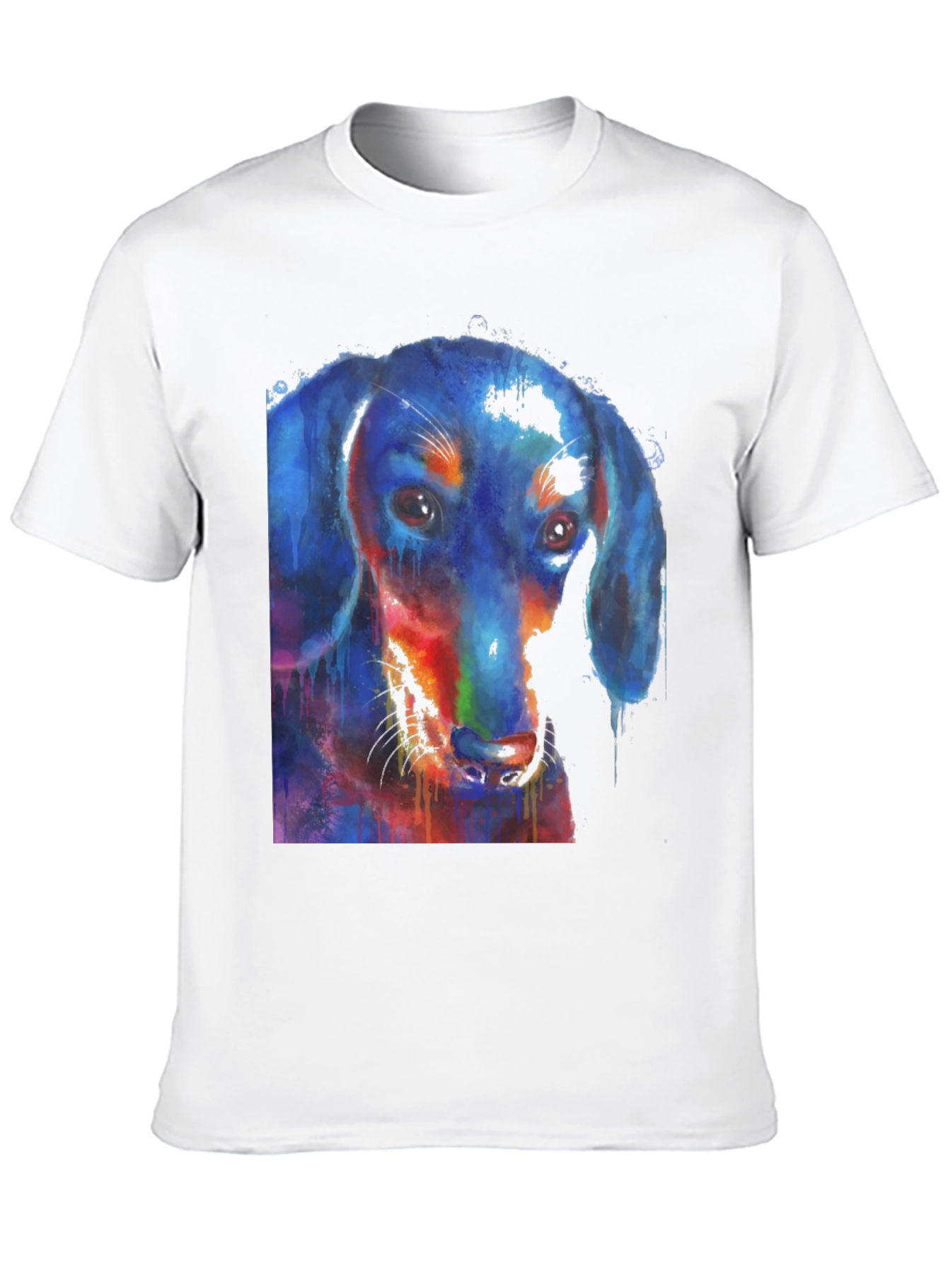 Watercolor Dachshund Graphic Tee