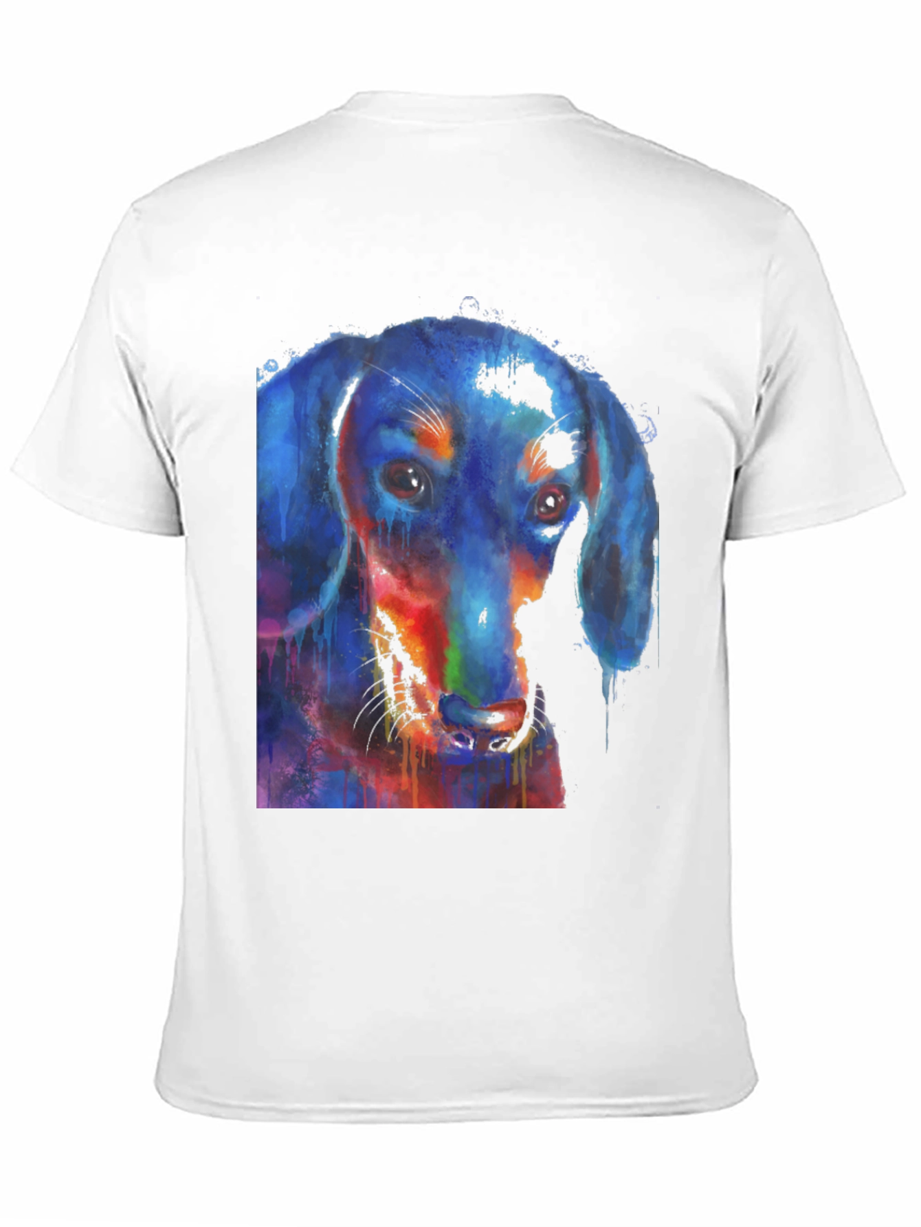 Watercolor Dachshund Graphic Tee