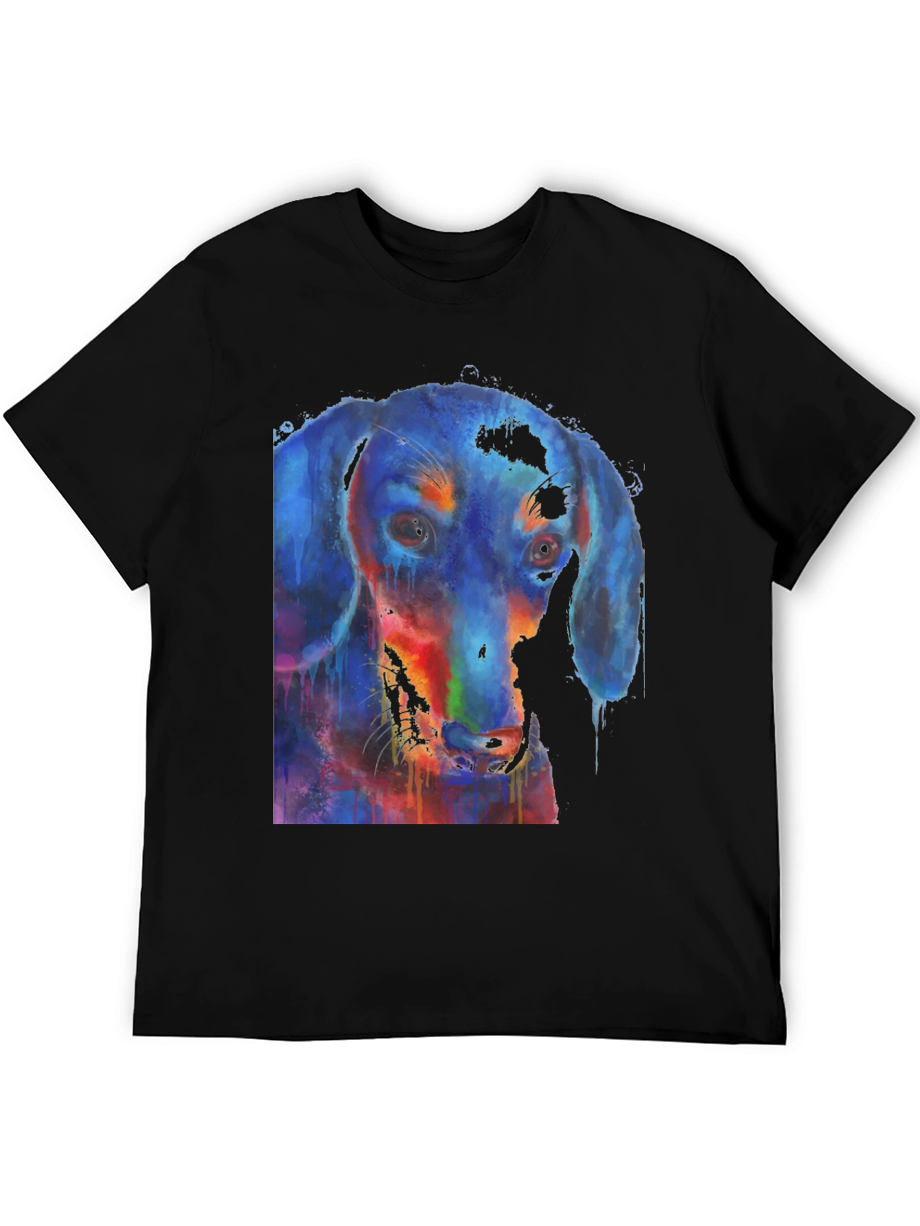 Watercolor Dachshund Graphic Tee