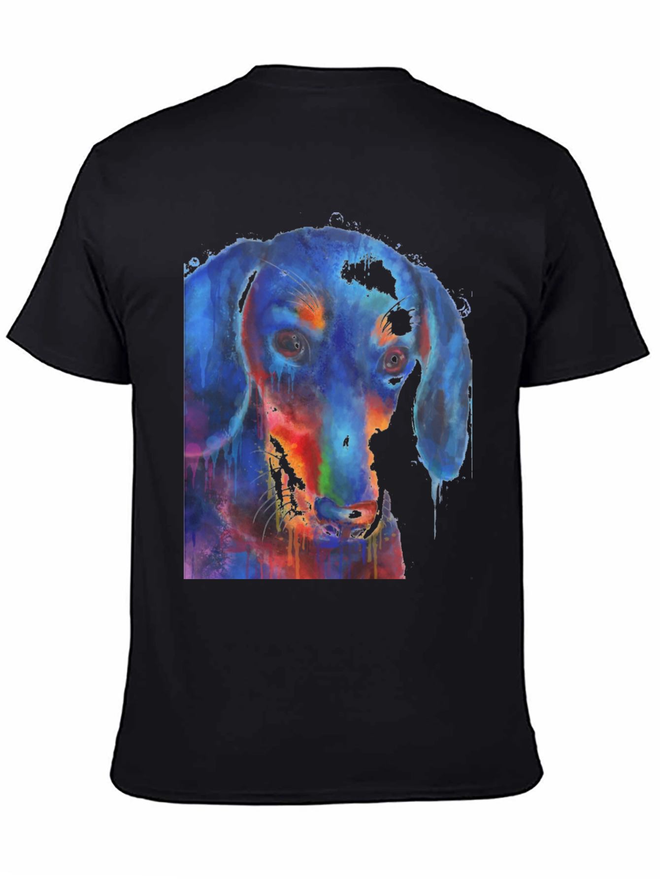 Watercolor Dachshund Graphic Tee