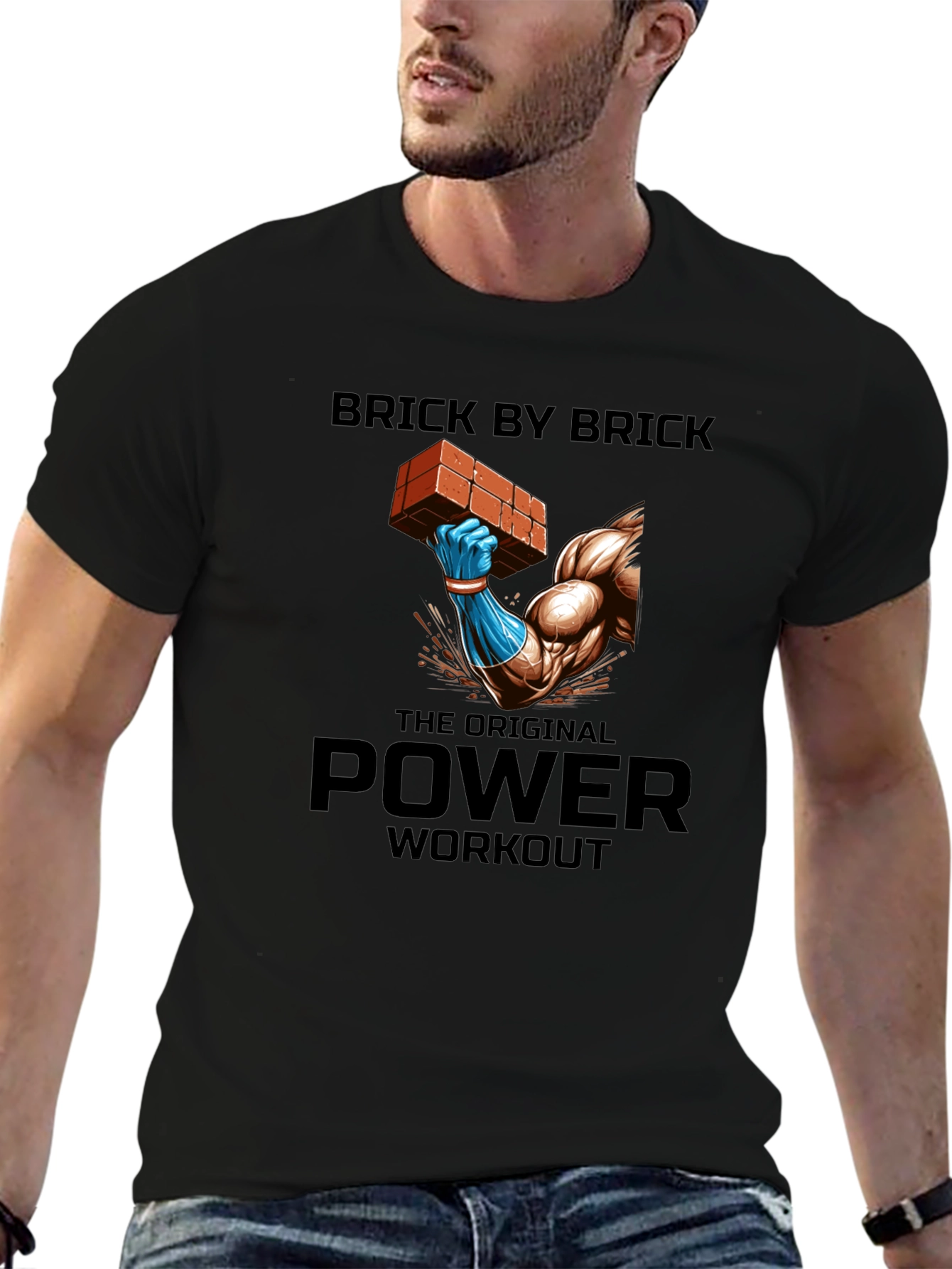 Brick by Brick Workout T-Shirt