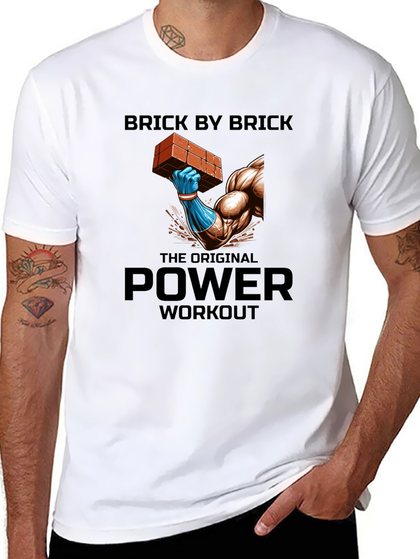 Brick by Brick Workout T-Shirt