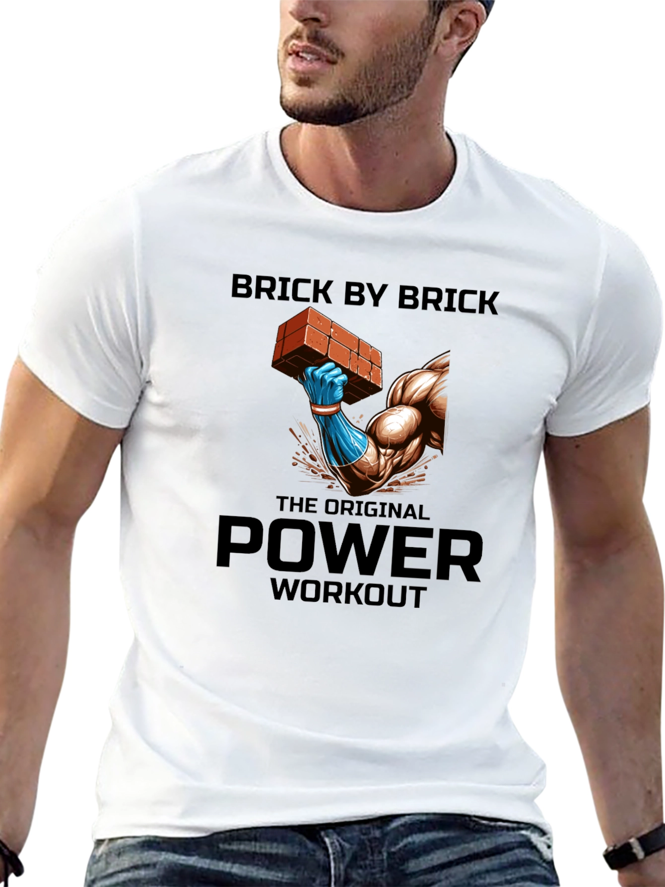 Brick by Brick Workout T-Shirt