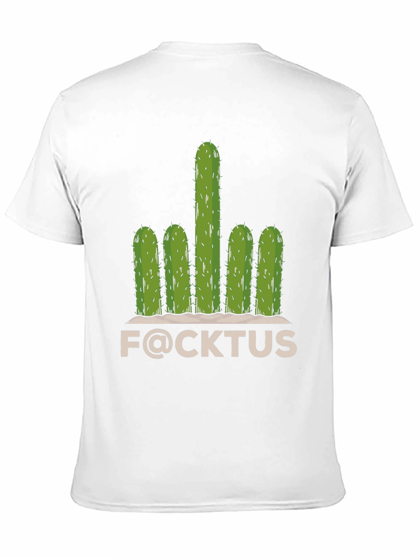 Funny F@CKTUS Graphic T-Shirt