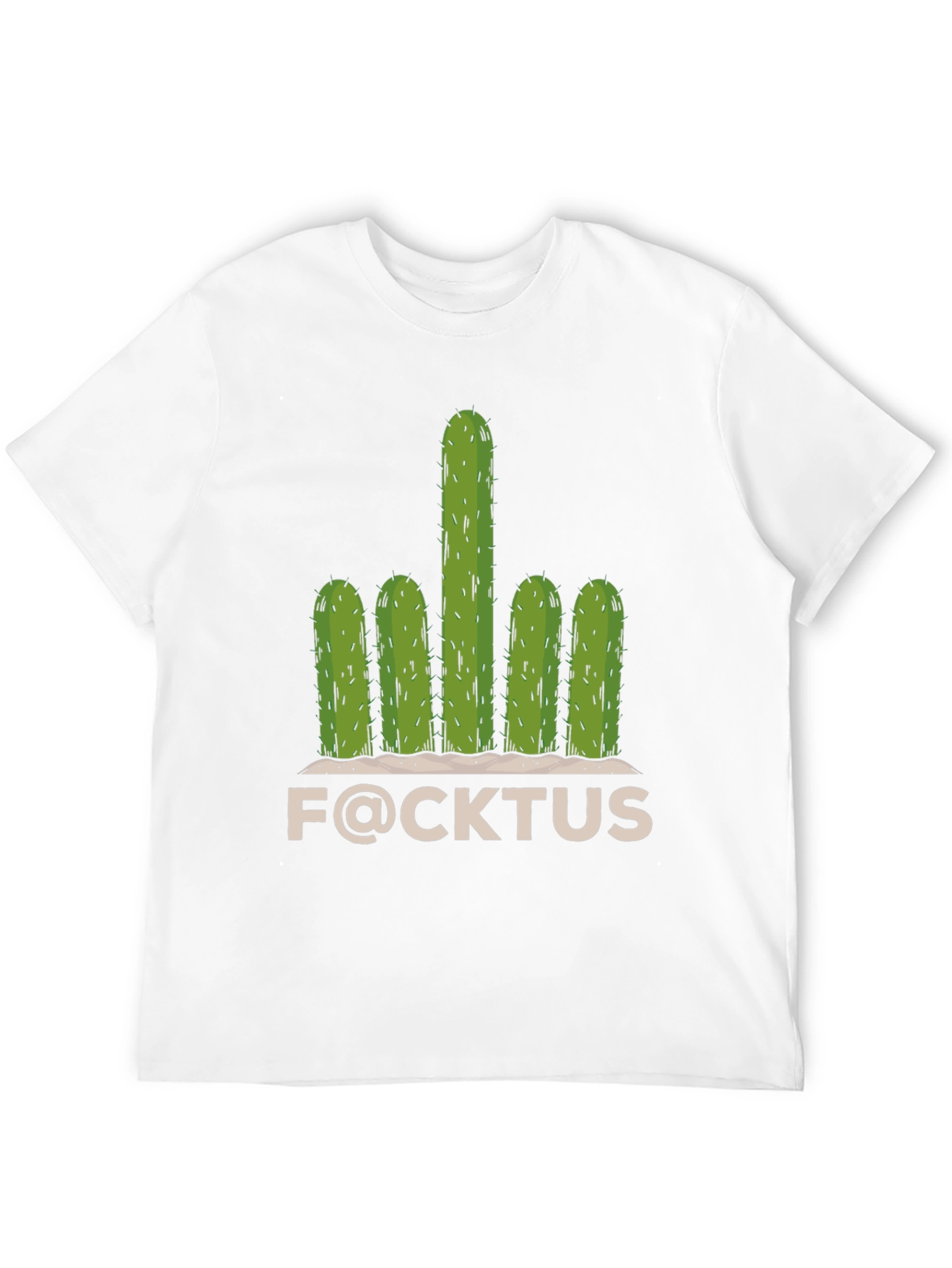 Funny F@CKTUS Graphic T-Shirt