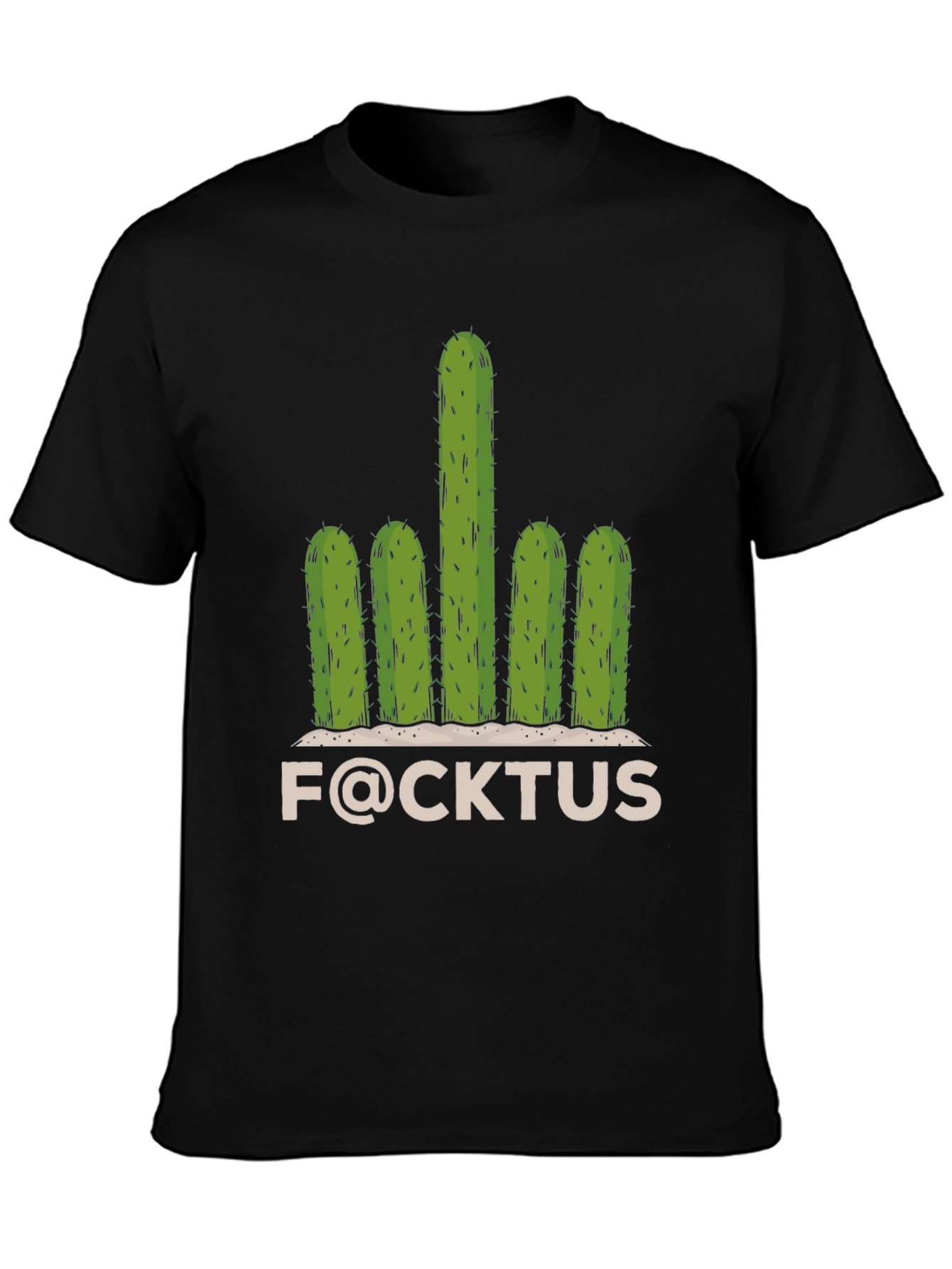 Funny F@CKTUS Graphic T-Shirt