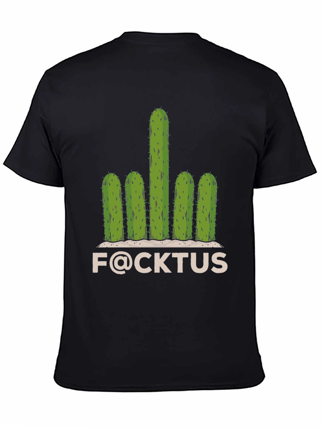 Funny F@CKTUS Graphic T-Shirt