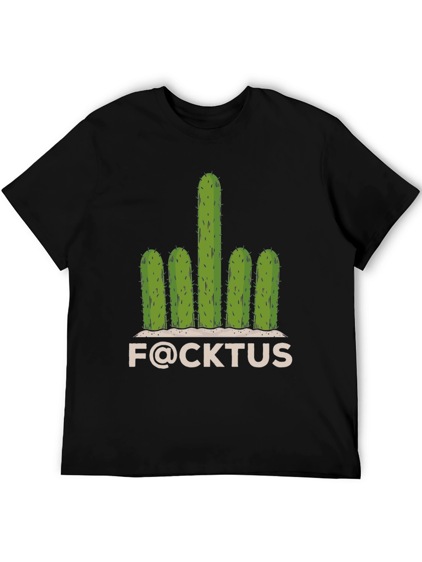 Funny F@CKTUS Graphic T-Shirt