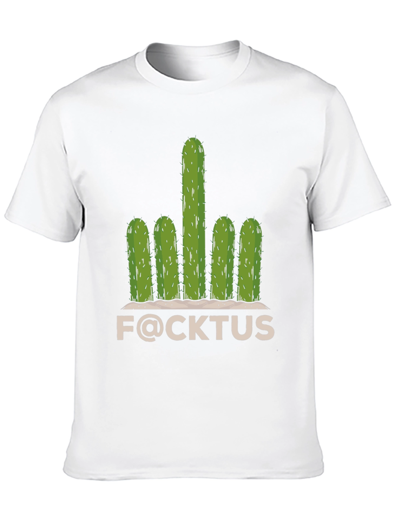 Funny F@CKTUS Graphic T-Shirt