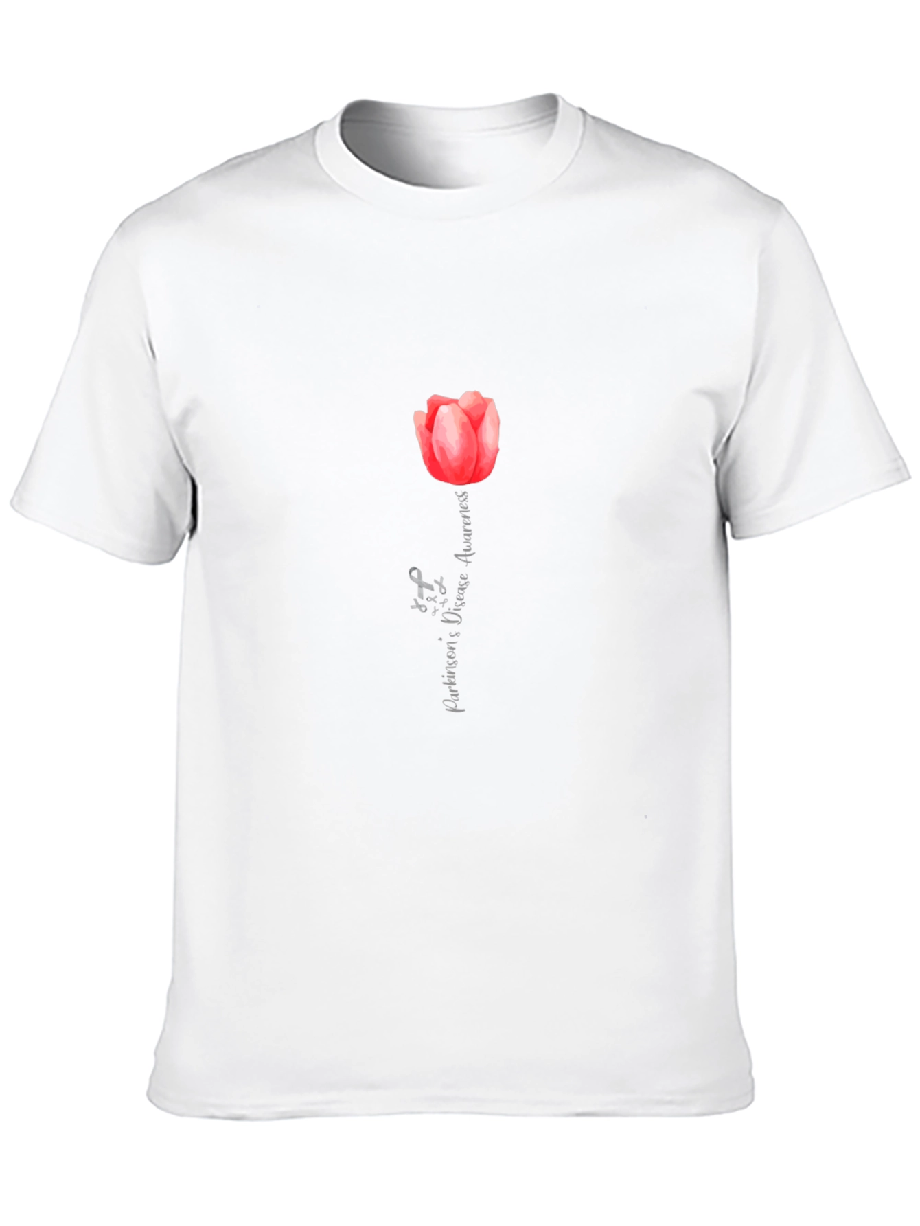 Parkinsons Disease Awareness Tulip T-Shirt