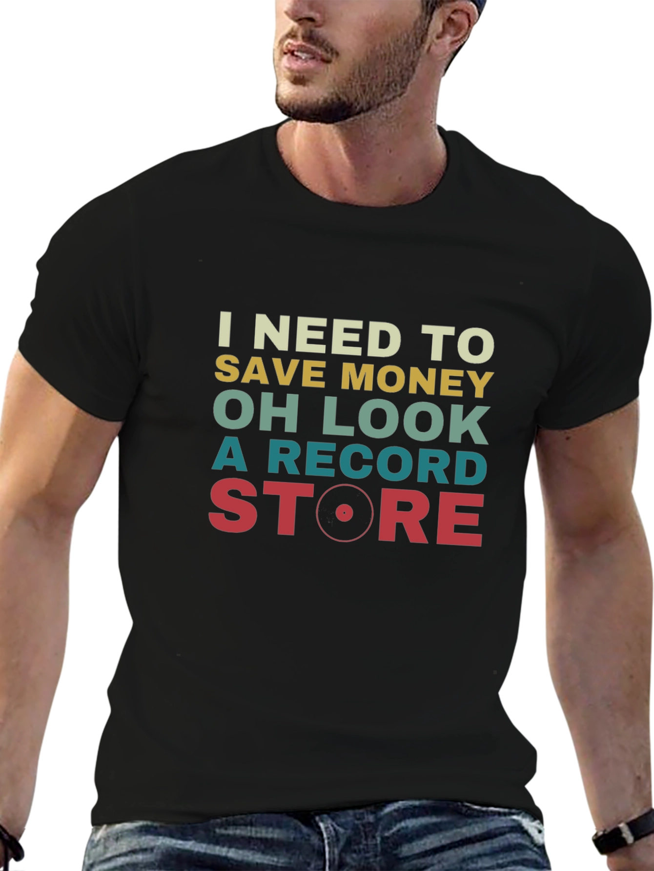 Funny Record Store T-Shirt