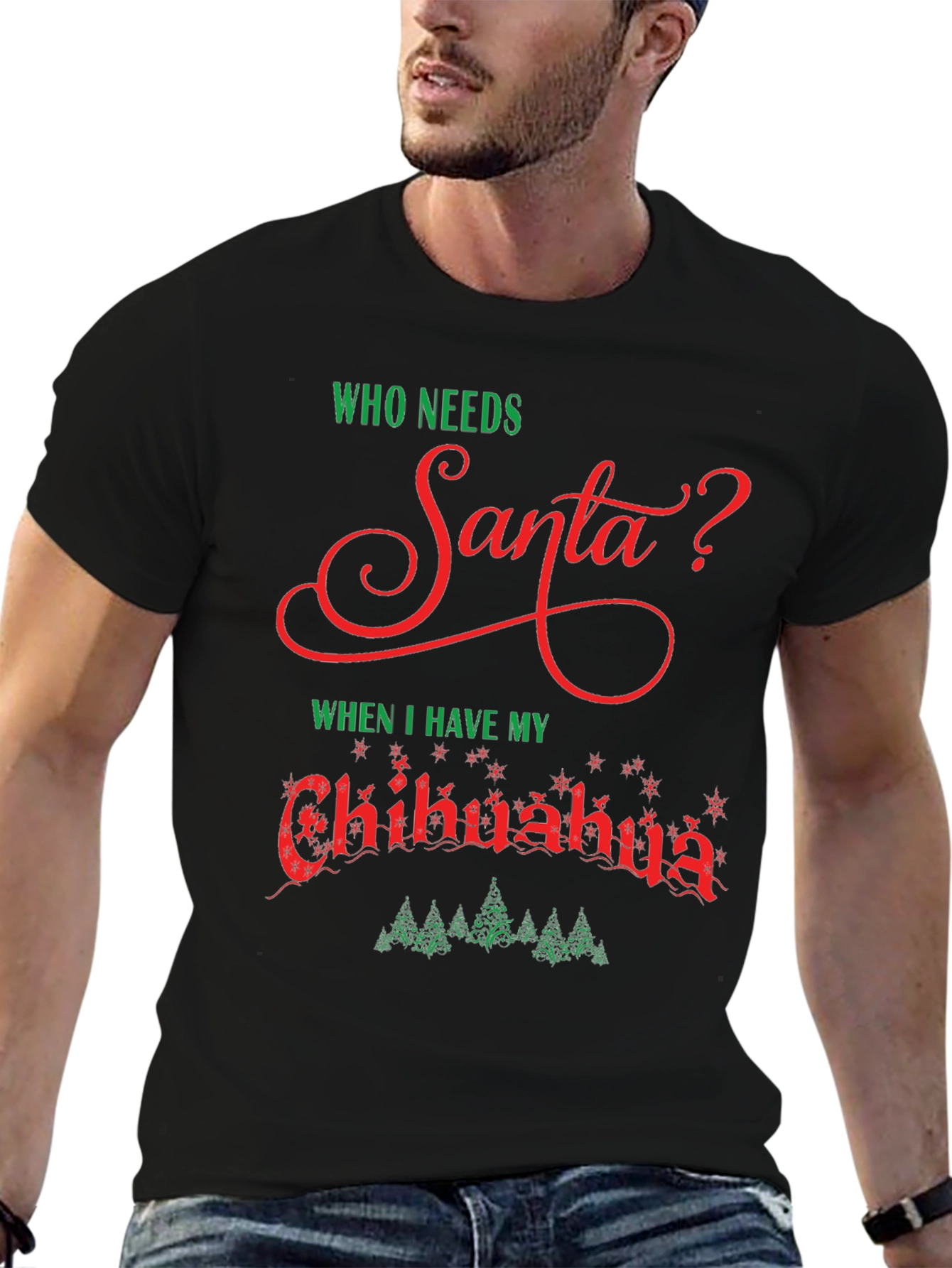 Funny Christmas Chihuahua T-Shirt