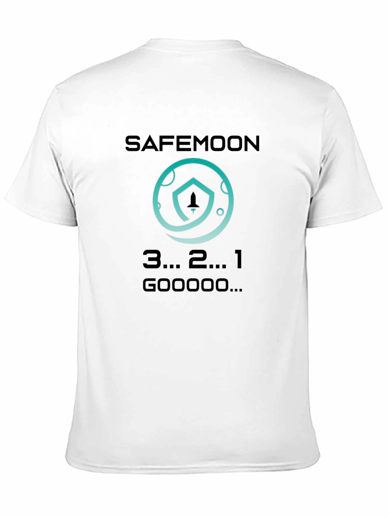 Safemoon T-Shirt - Crypto Rocket Launch Design