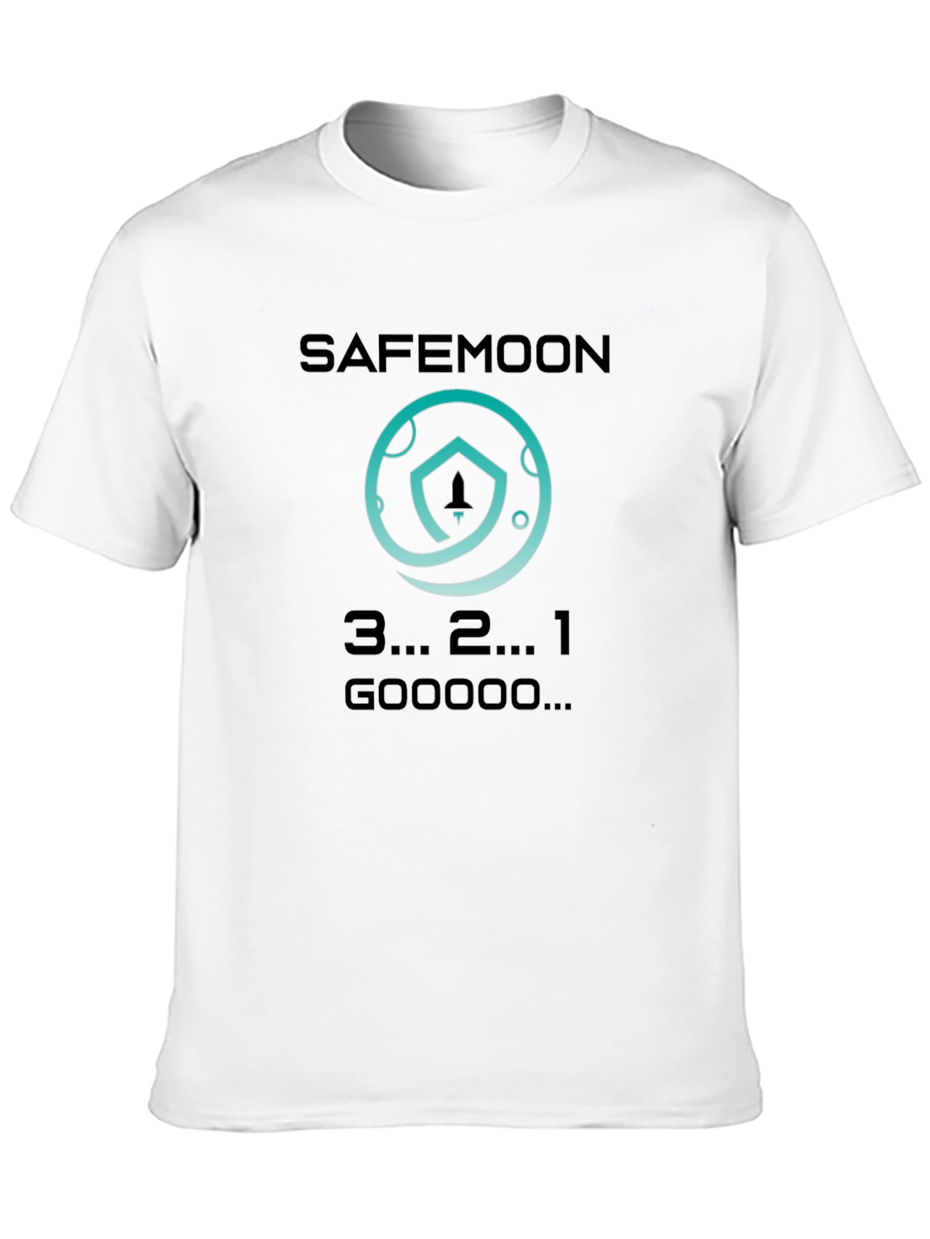 Safemoon T-Shirt - Crypto Rocket Launch Design