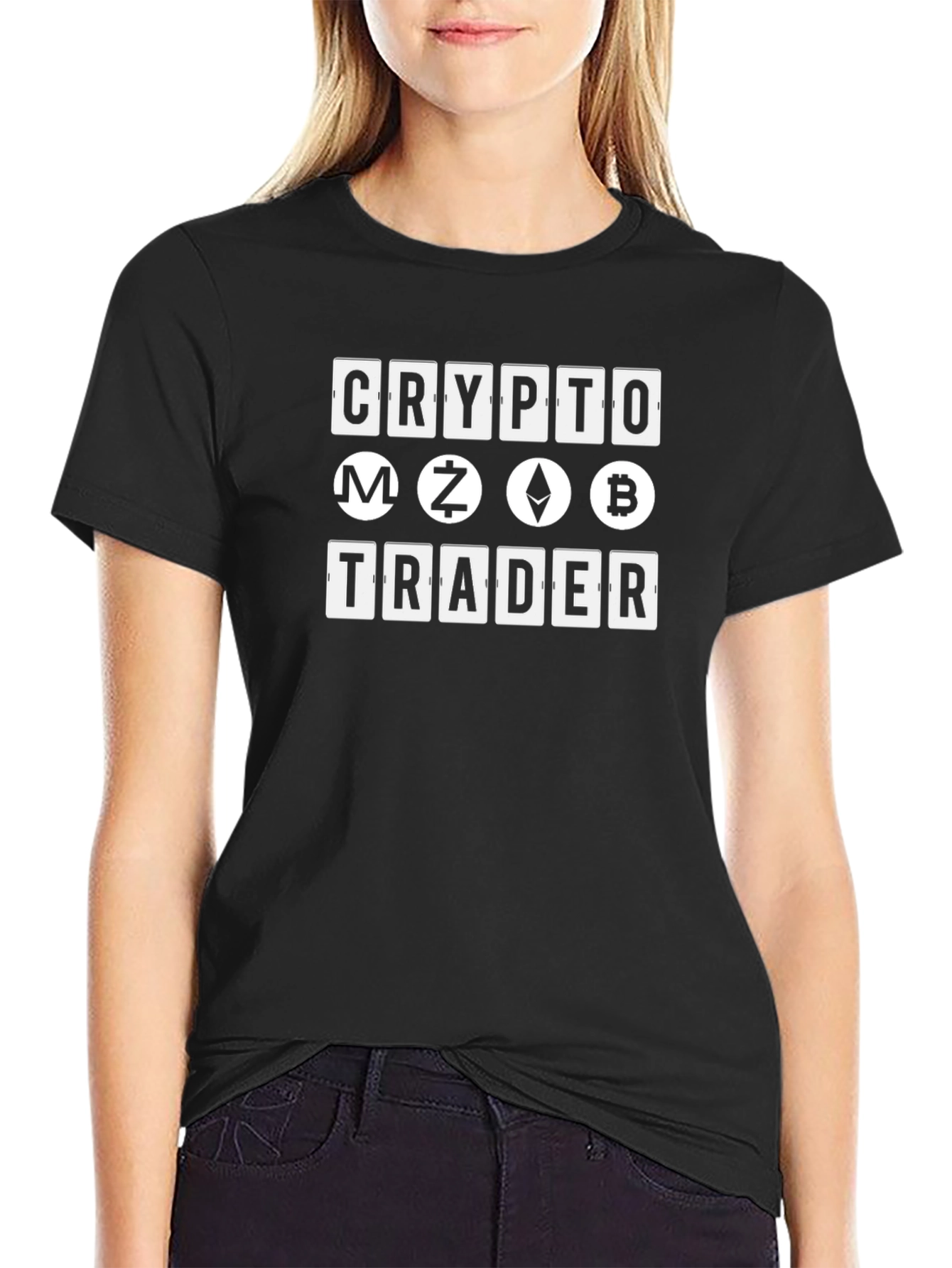 Crypto Trader T-Shirt Bitcoin Ethereum Graphic Tee