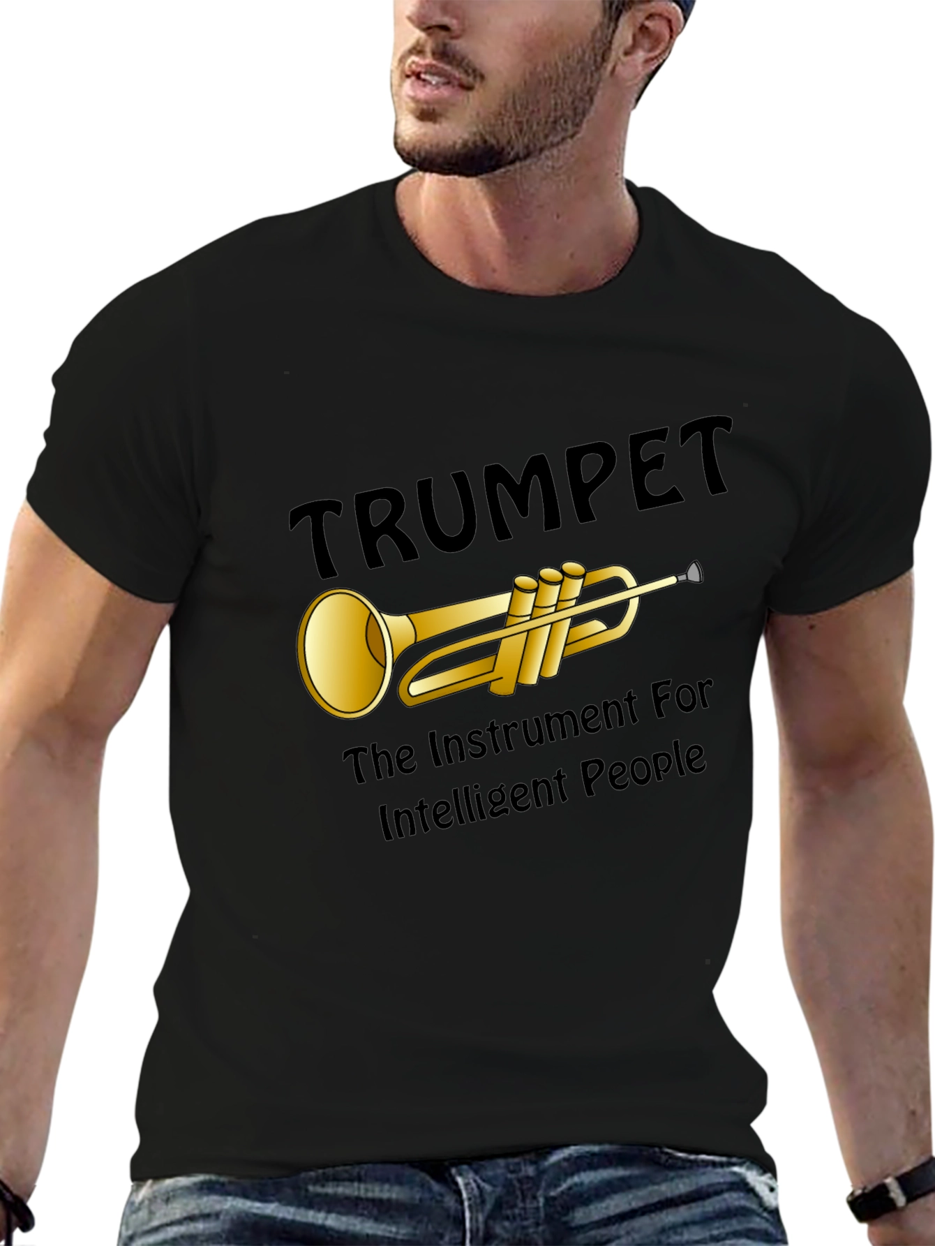 Trumpet Instrument Graphic T-Shirt