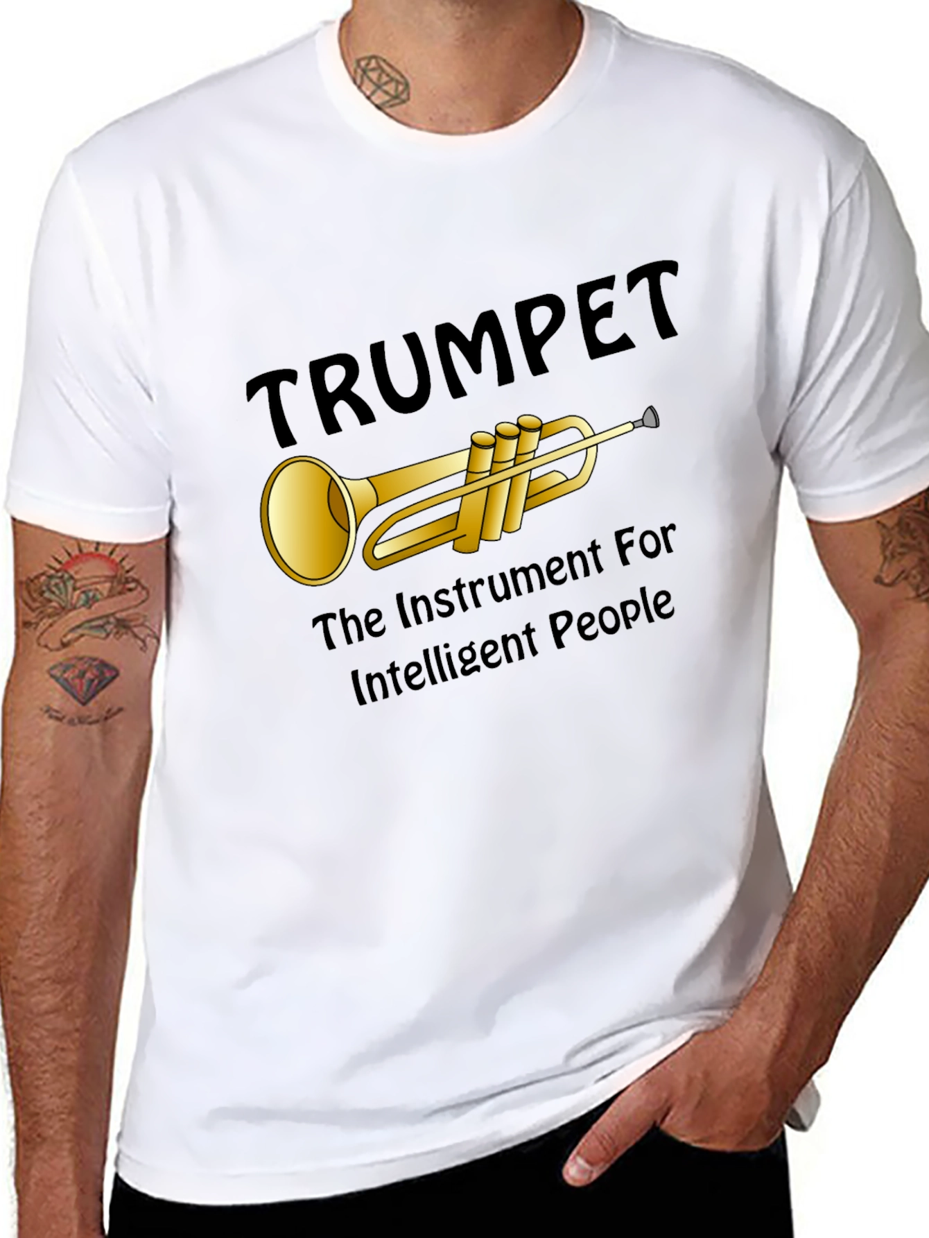 Trumpet Instrument Graphic T-Shirt