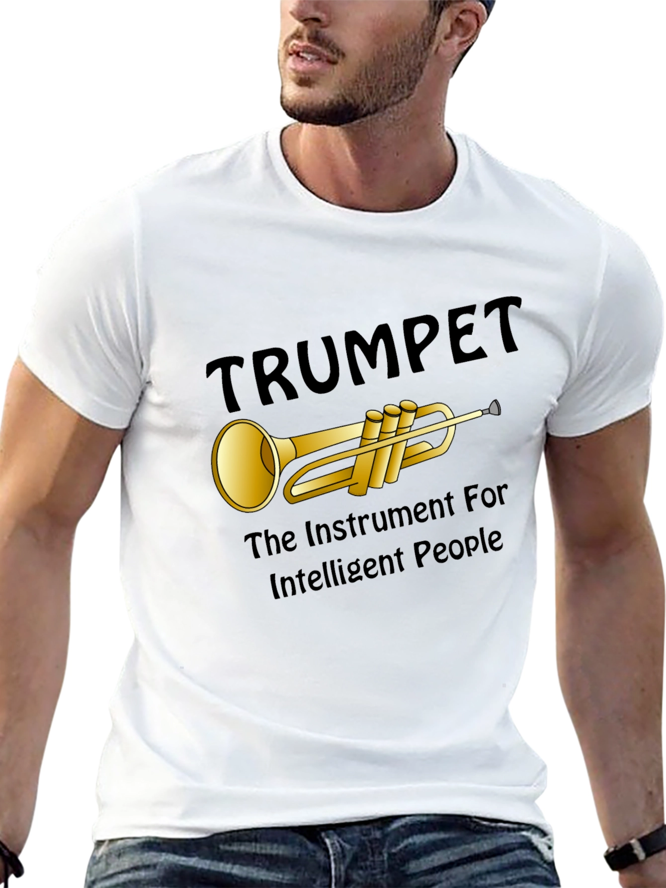 Trumpet Instrument Graphic T-Shirt