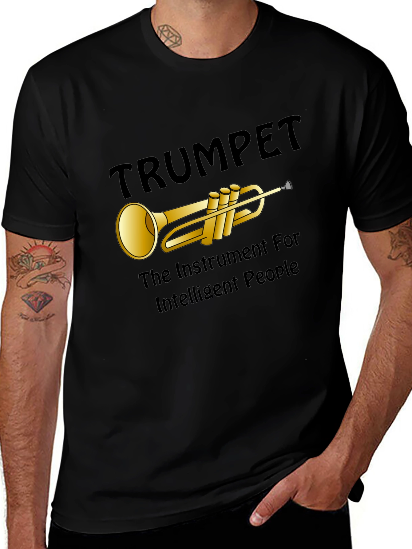 Trumpet Instrument Graphic T-Shirt
