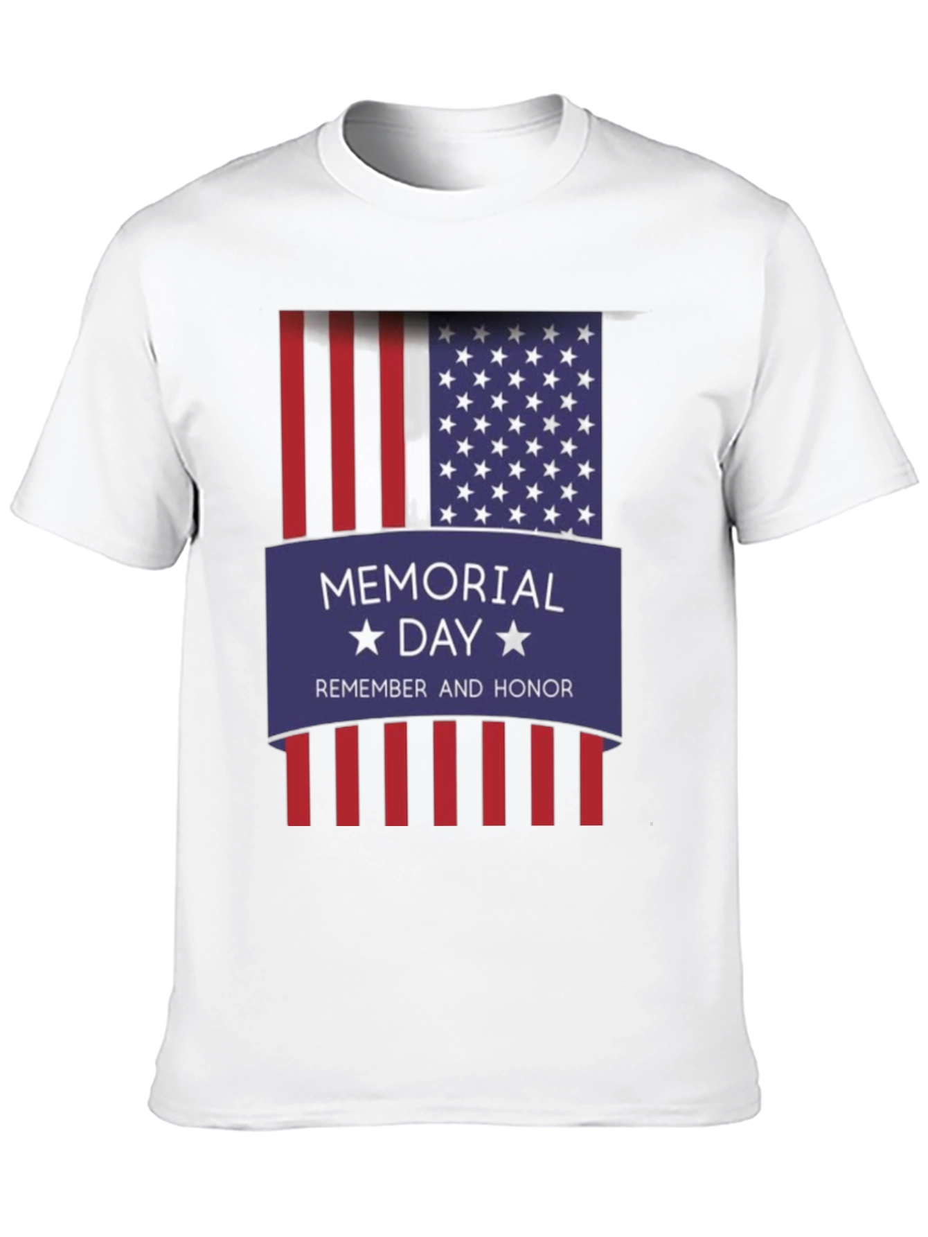 Memorial Day Remember & Honor Graphic T-Shirt