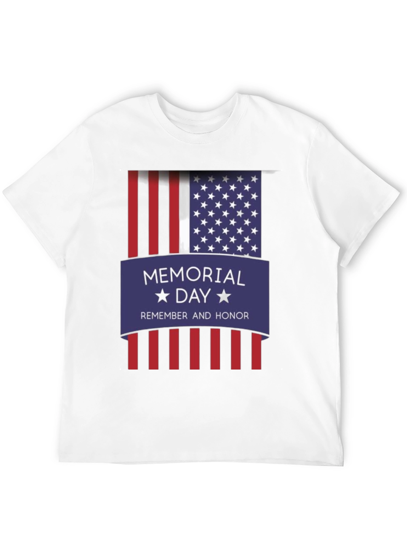 Memorial Day Remember & Honor Graphic T-Shirt