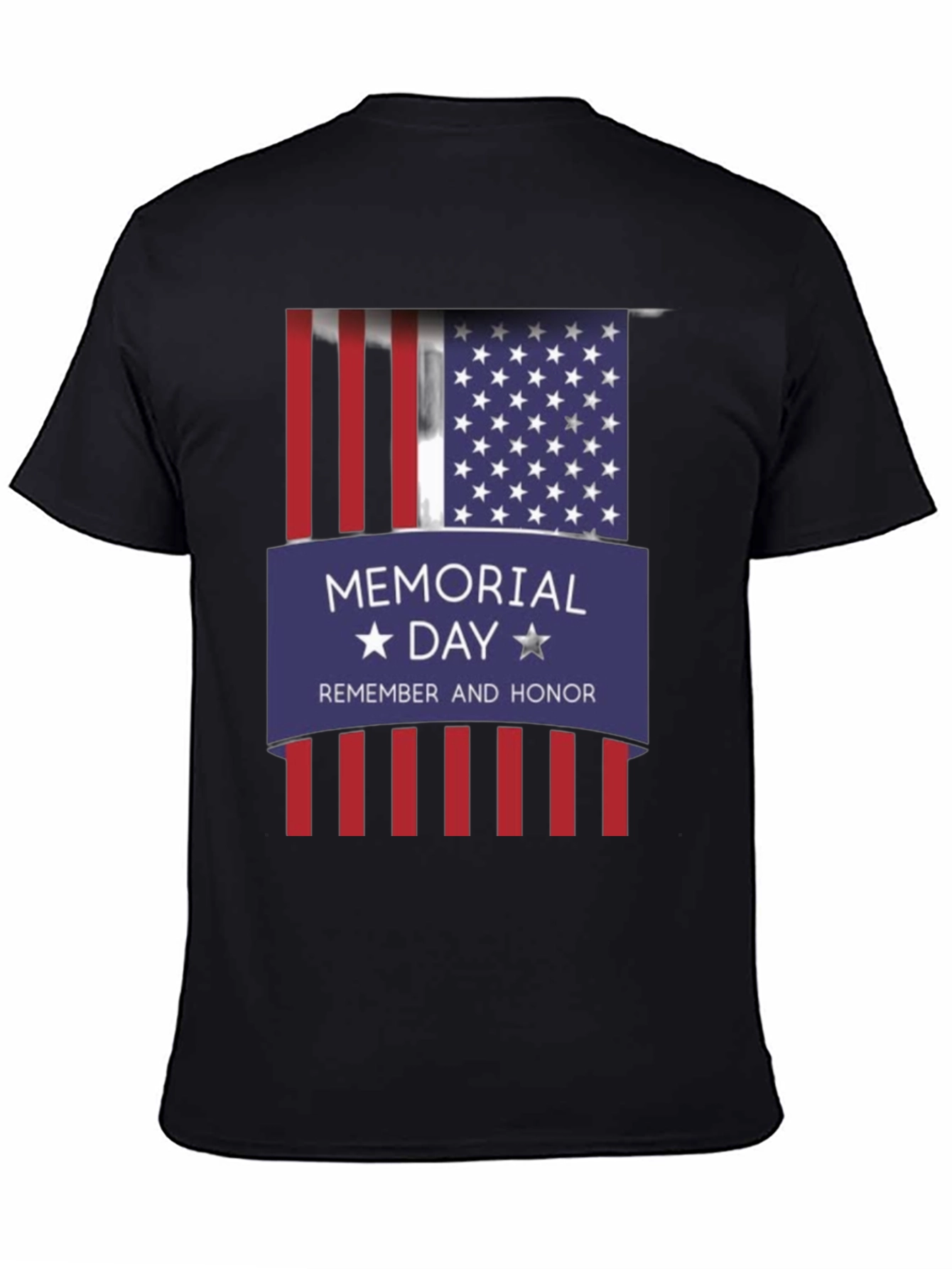 Memorial Day Remember & Honor Graphic T-Shirt