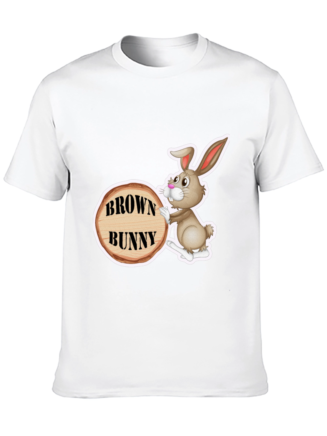 Brown Bunny Graphic T-Shirt - Unisex